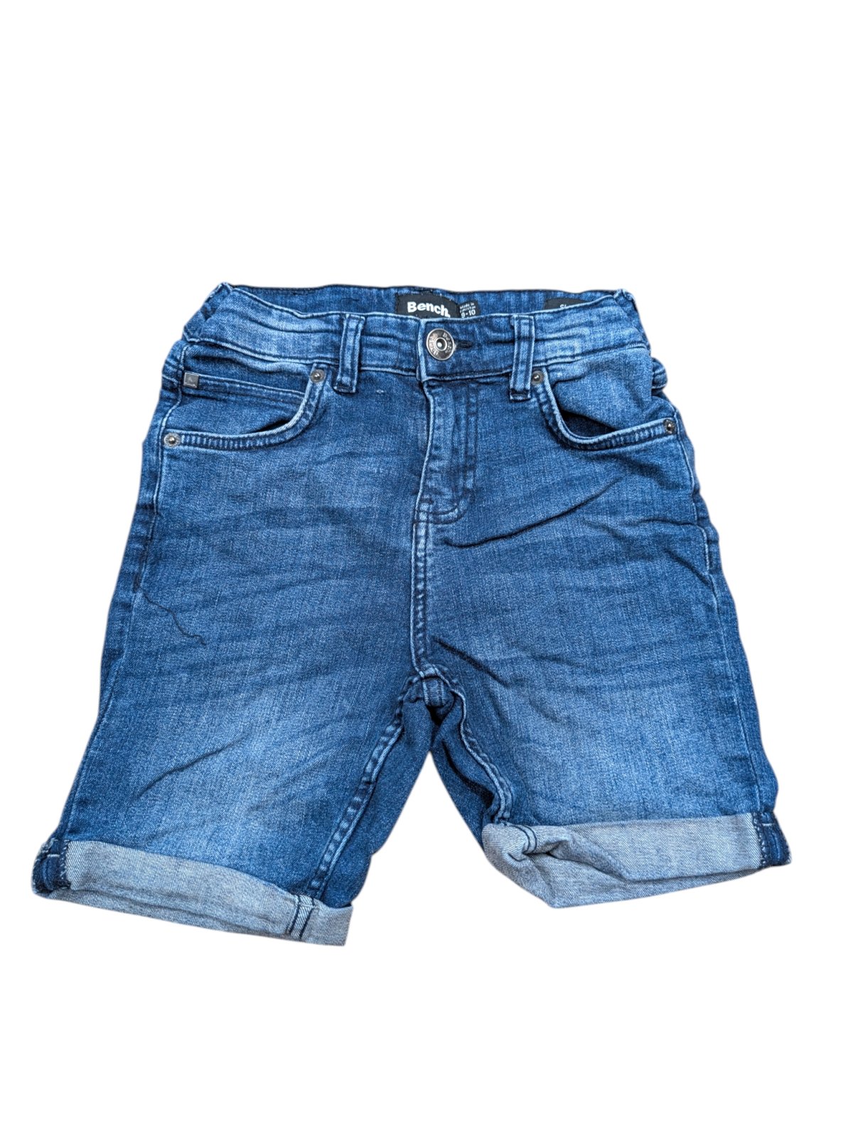 Tmavě modré džínové kraťasy pro kluky secondhand Bench secondhand -