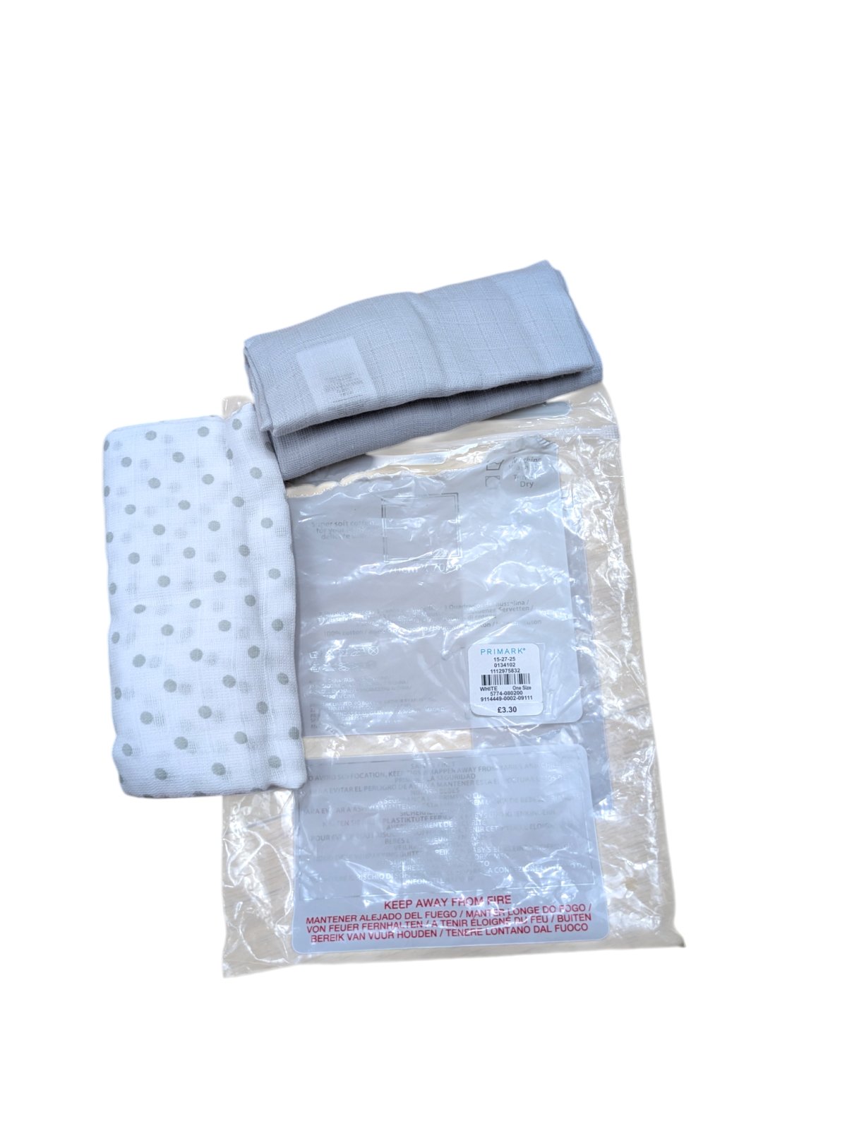 Set 2 dětské pleny outlet outlet Rebel-primark