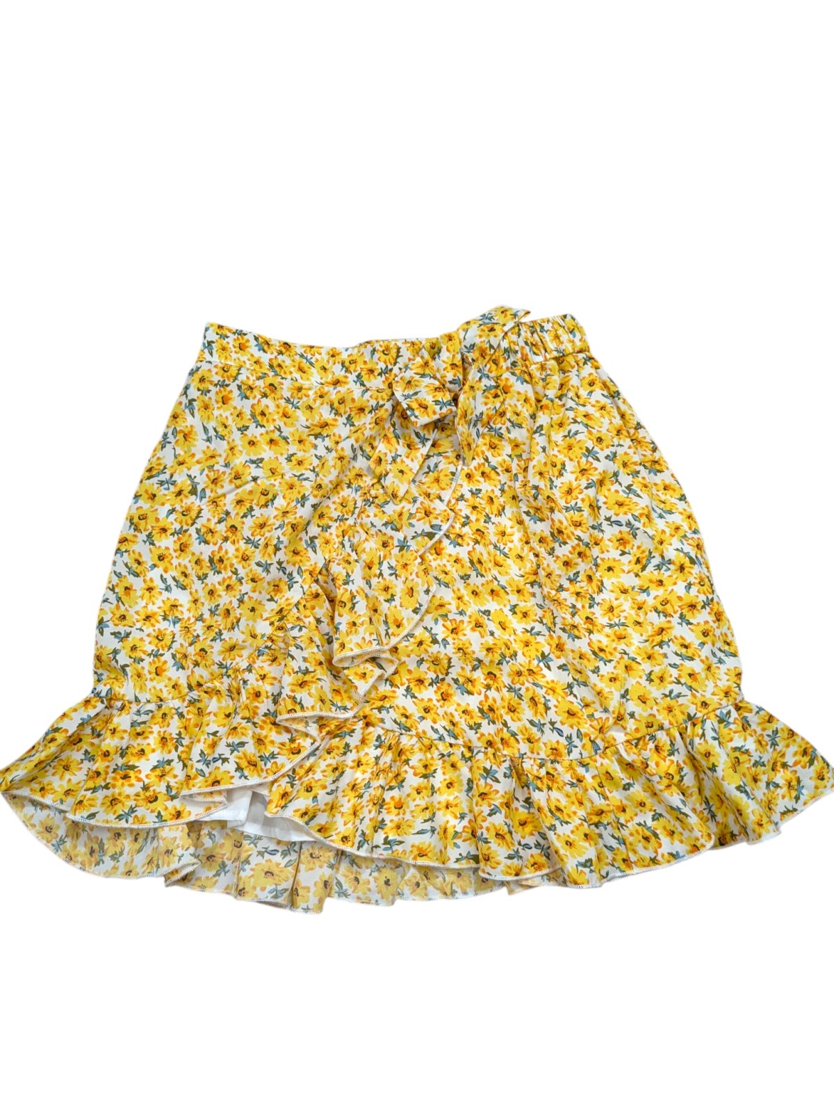 Sukně se žlutými květinami pro holky secondhand  secondhand shein