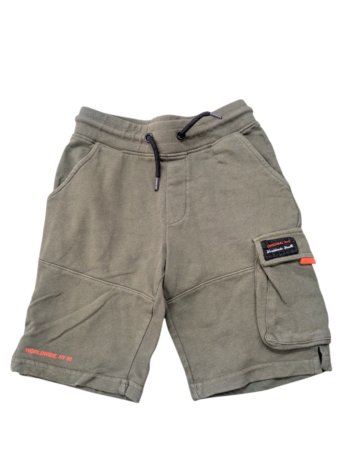 Tmavě zelené kraťasy pro kluky secondhand Rebel-primark