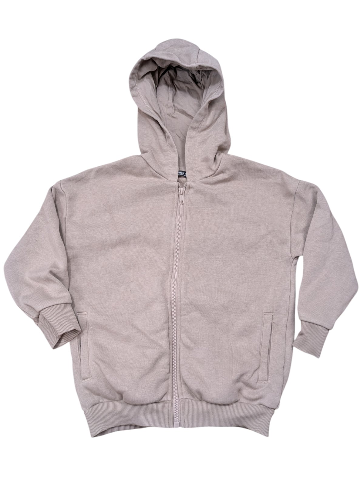 Světlá mikina s kapucí secondhand Next