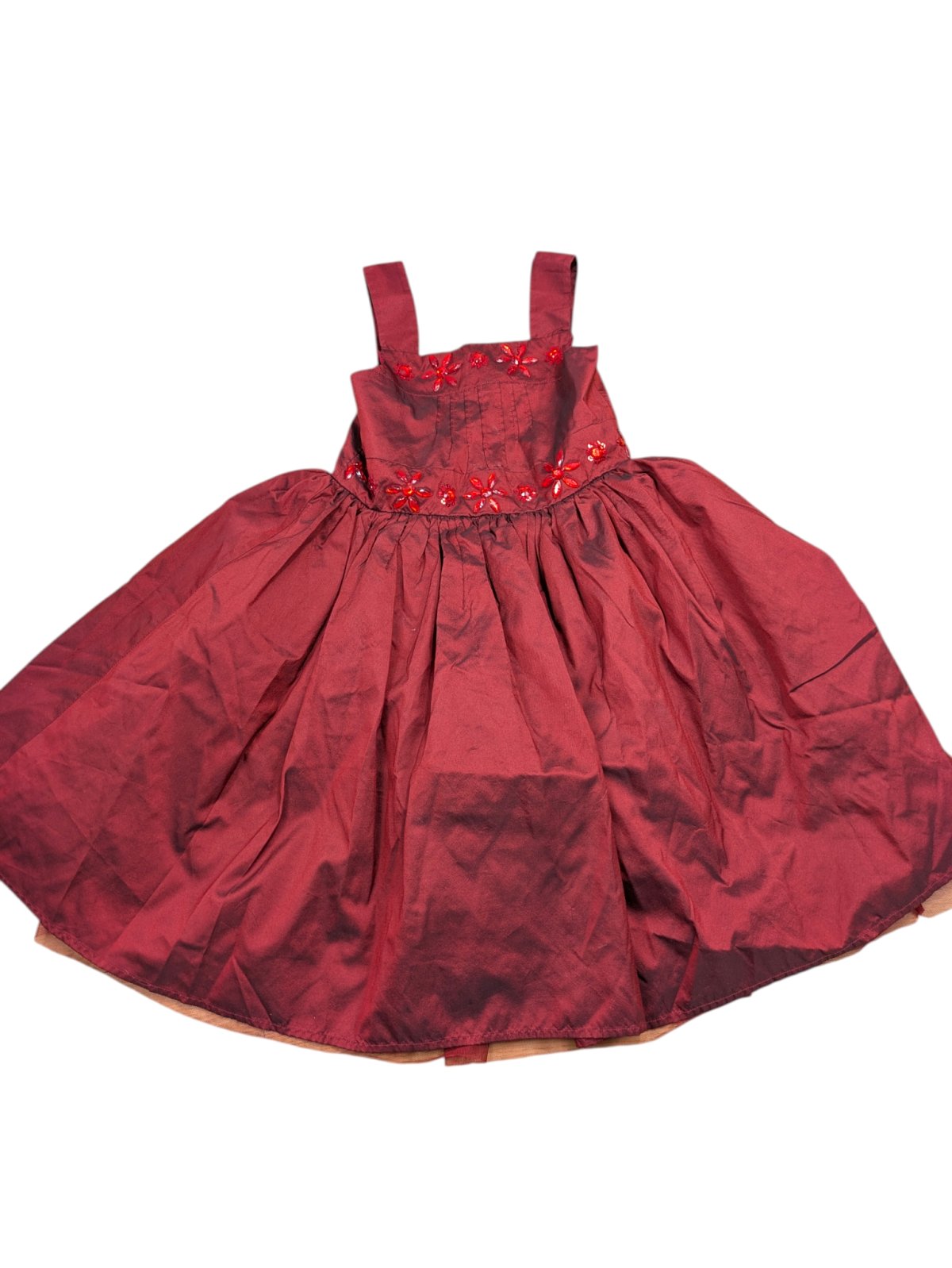 Tmavě červené šaty pro holky secondhand  secondhand George