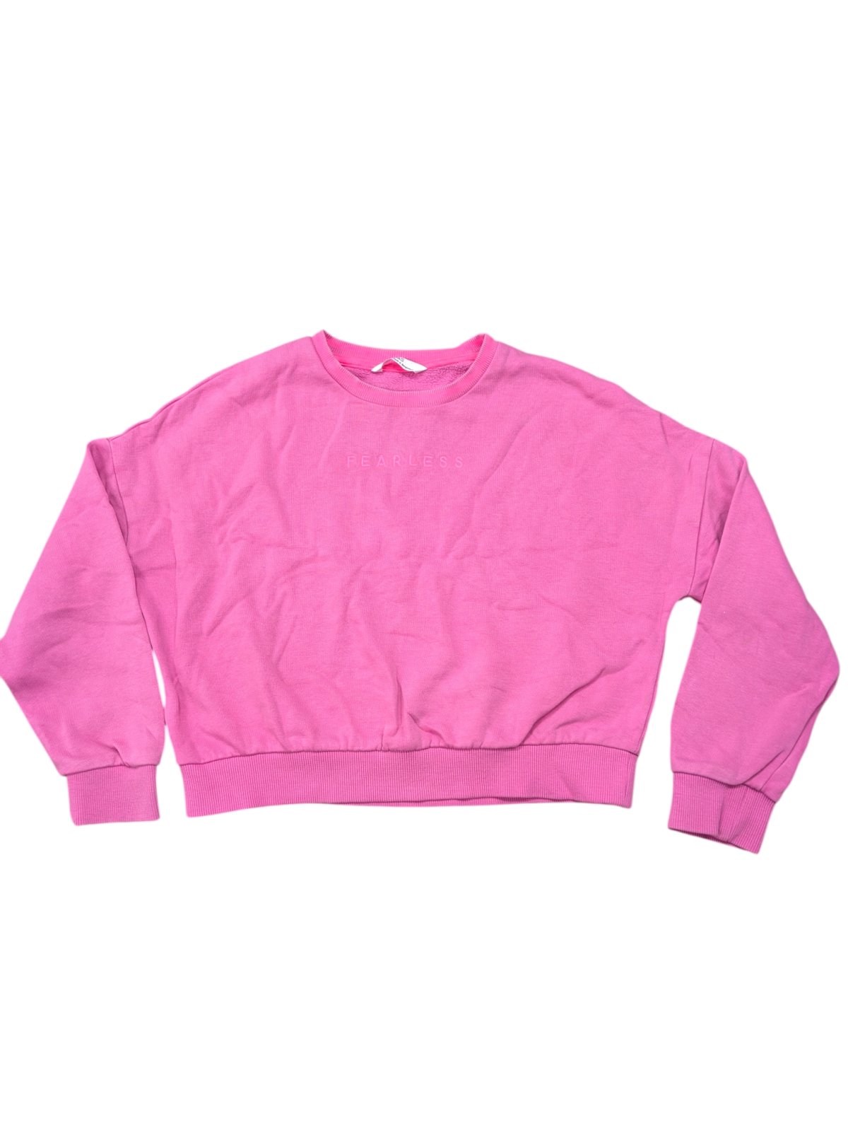 Růžová croplá mikina pro holky secondhand  secondhand Marks & Spencer