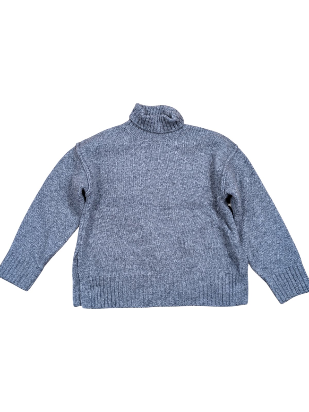 Šedý svetr s rolákem pro holky secondhand Zara