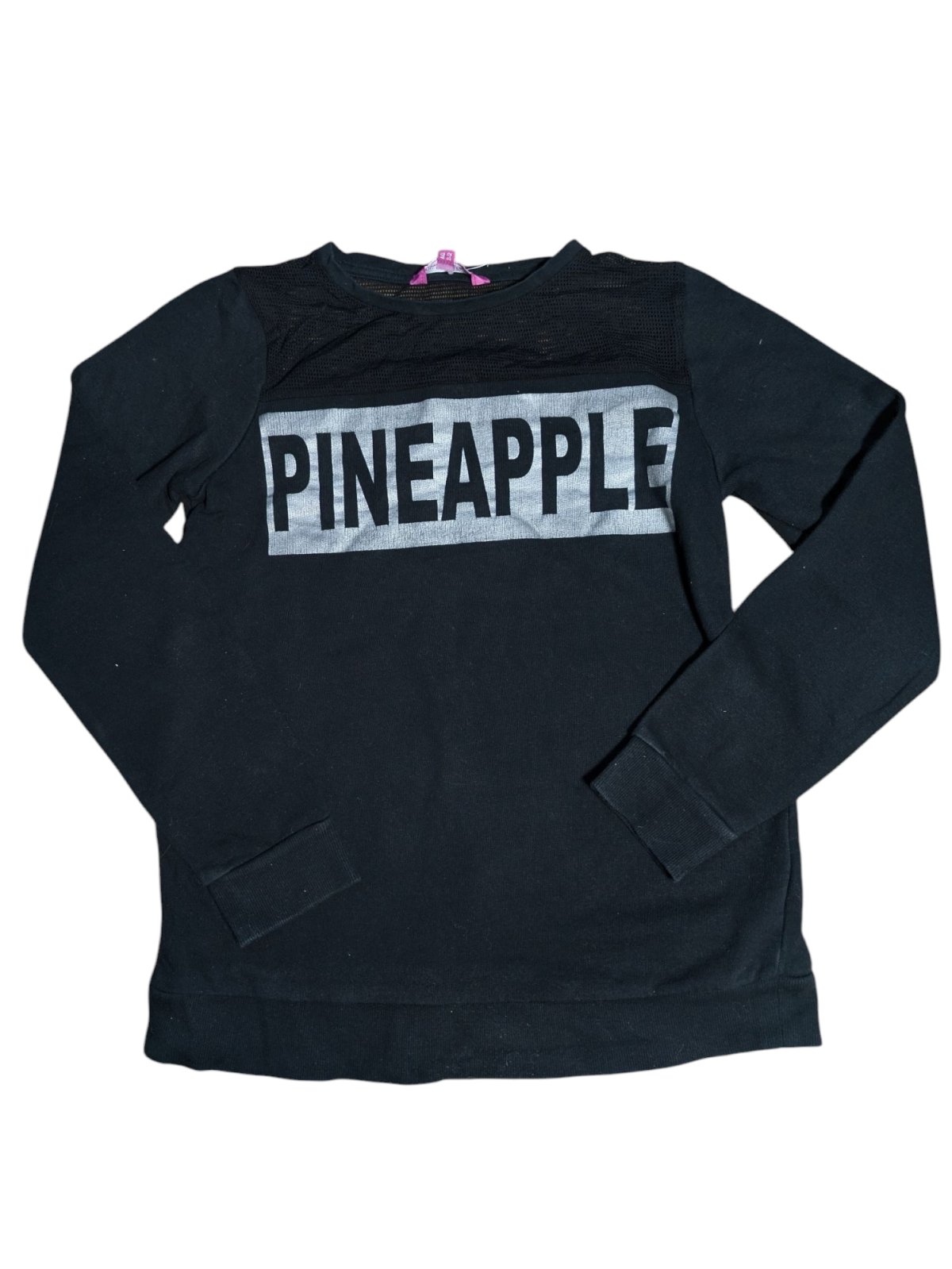 černá mikina pro holky secondhand pineapple 