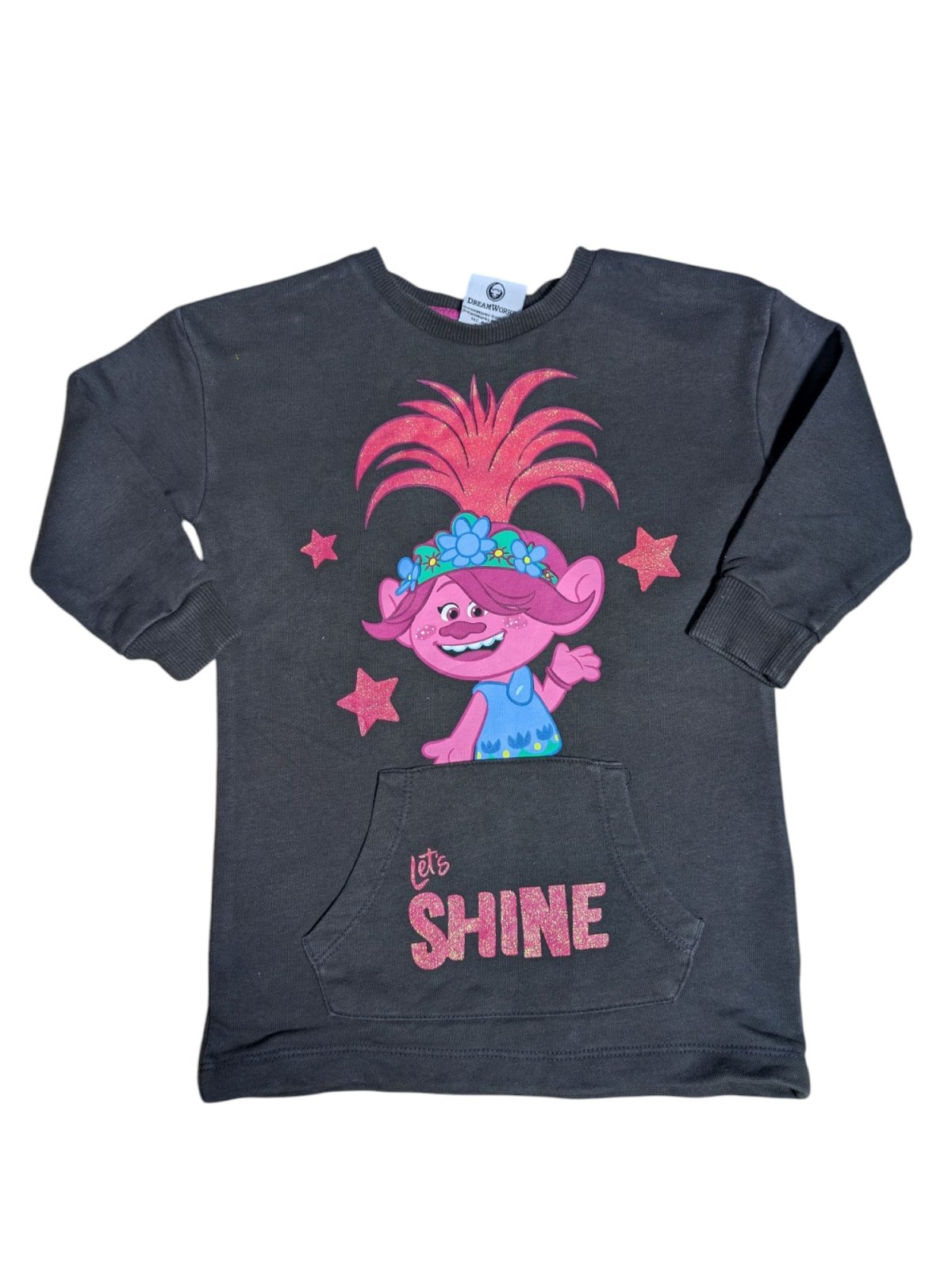 šedá mikina pro holky trollové secondhand george