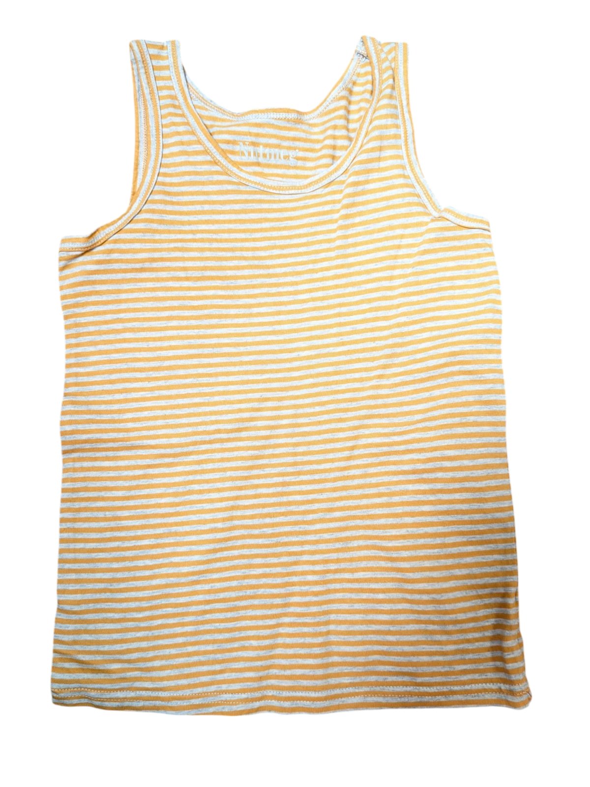 Pruhované tílko žluto šedé pro kluky secondhand Nutmeg