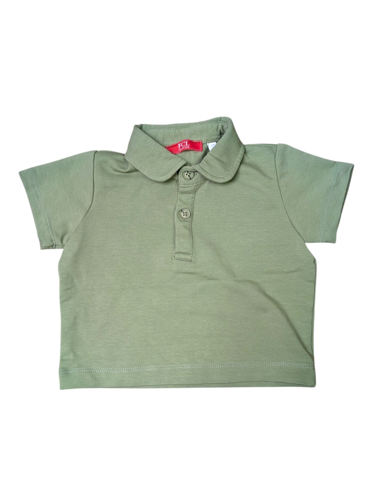 Zelená polokošile pro kluky secondhand FCL