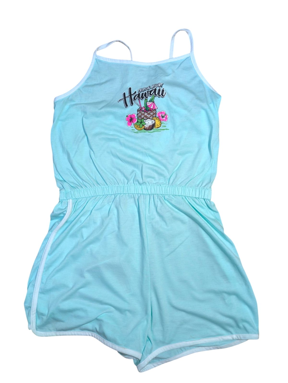 Tyrkysový overal s obrázkem pro holky outlet Primark