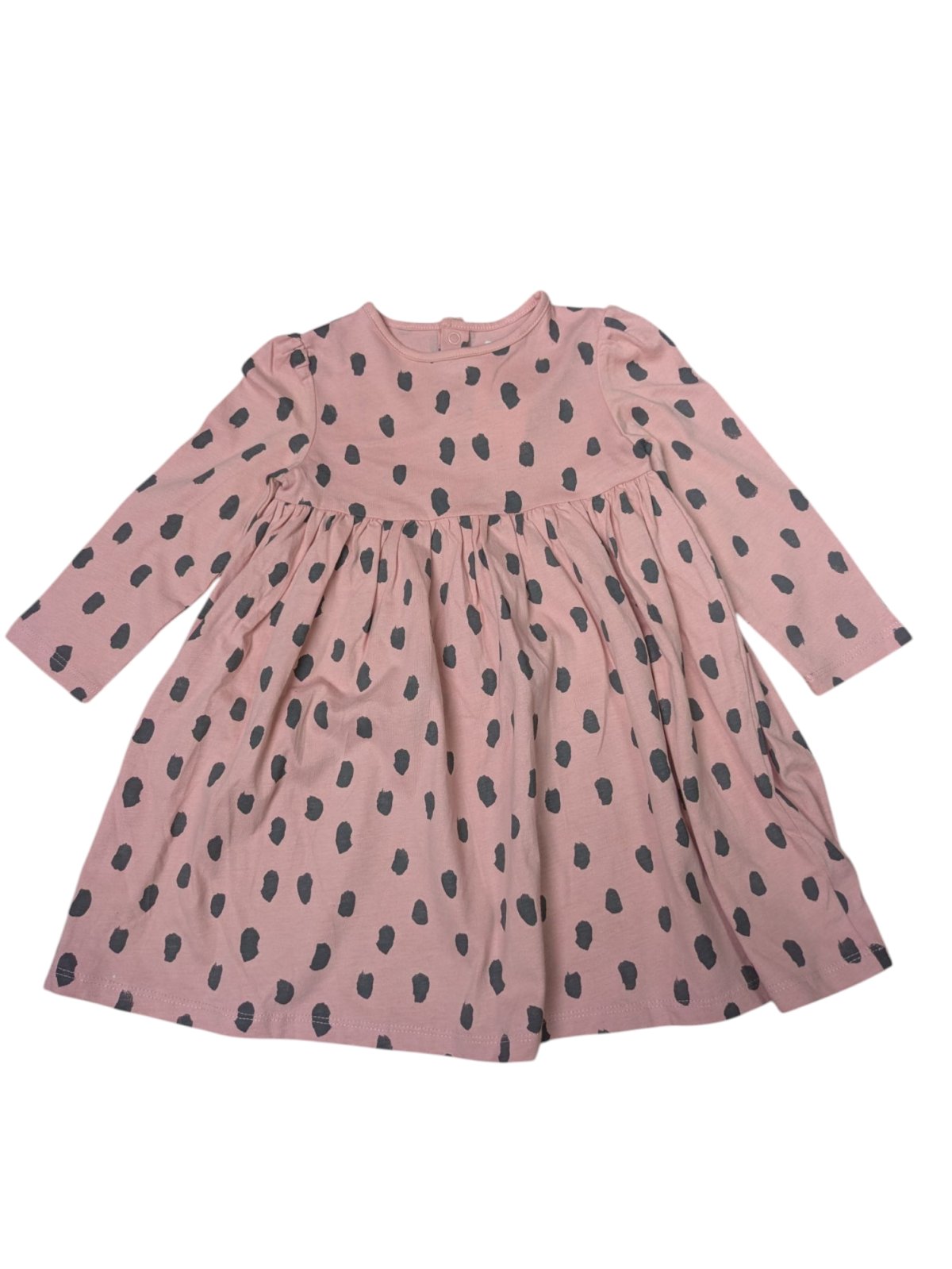 růžové šaty s puntíky pro holky outlet MaS