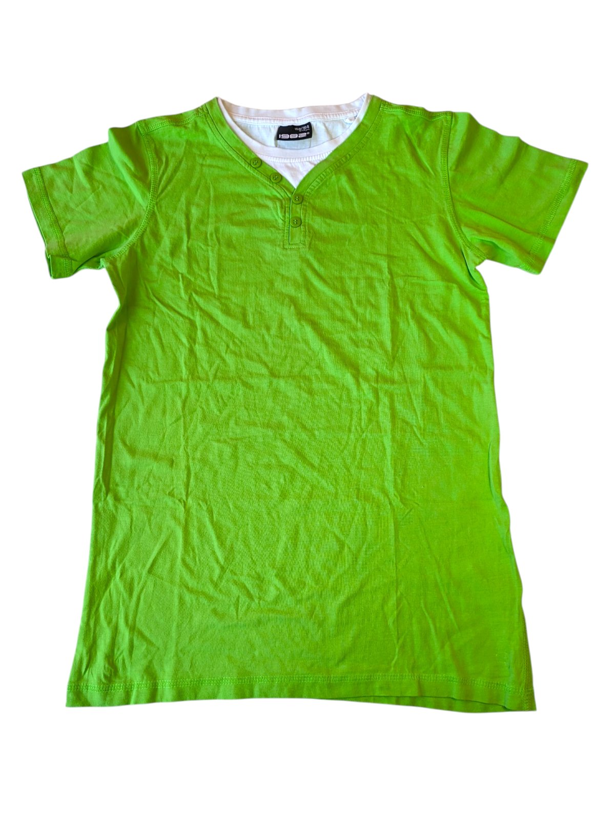 Zeleno bílé triko pro kluky secondhand 1982