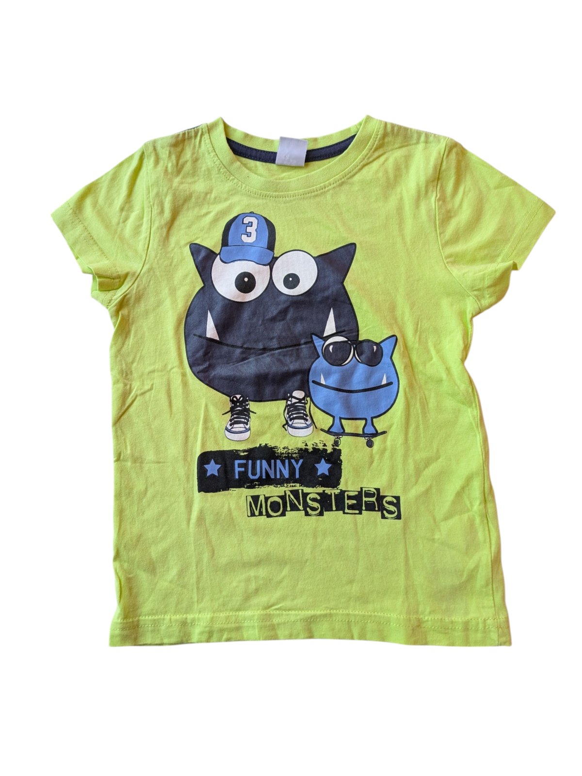 Světle zelené triko s obrázkem pro kluky secondhand Kiki&Koko