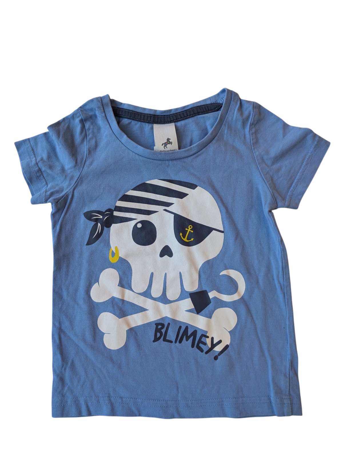 světle modré pirátské triko pro kluky secondhand CA