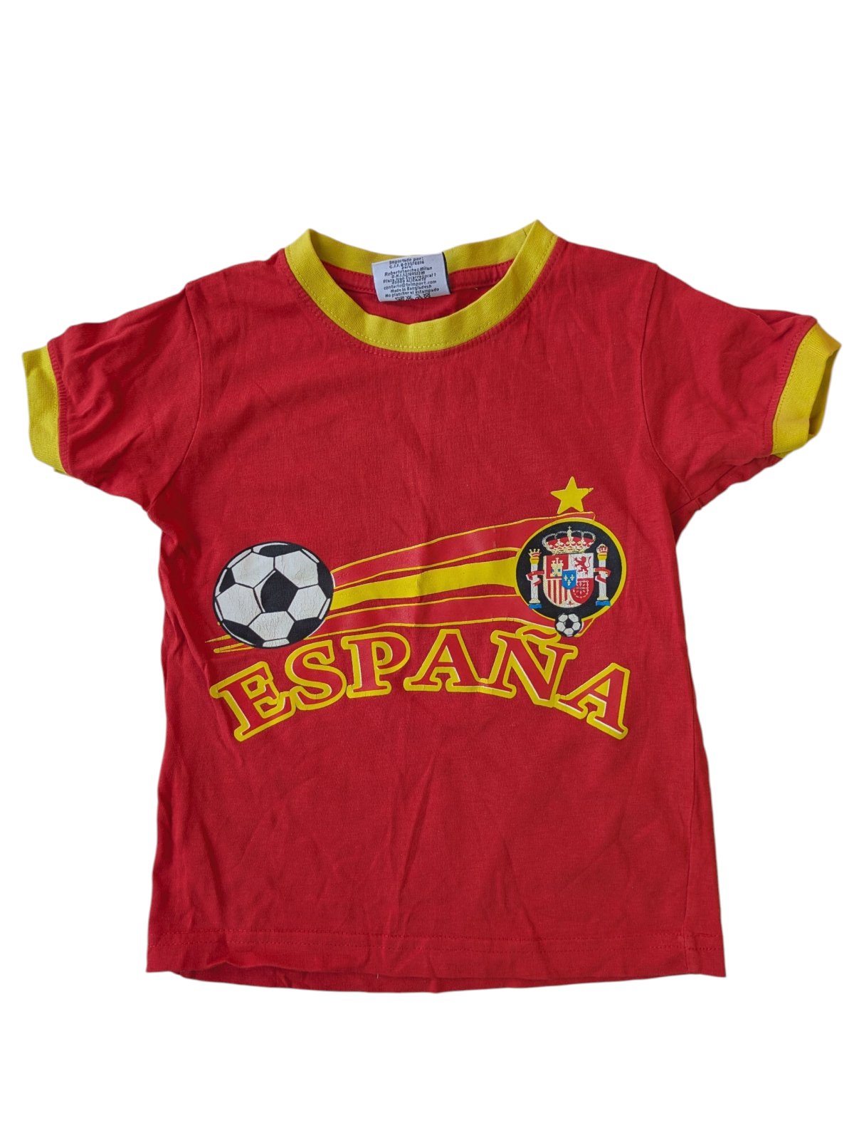 červené tričko pro kluky secondhand teimport