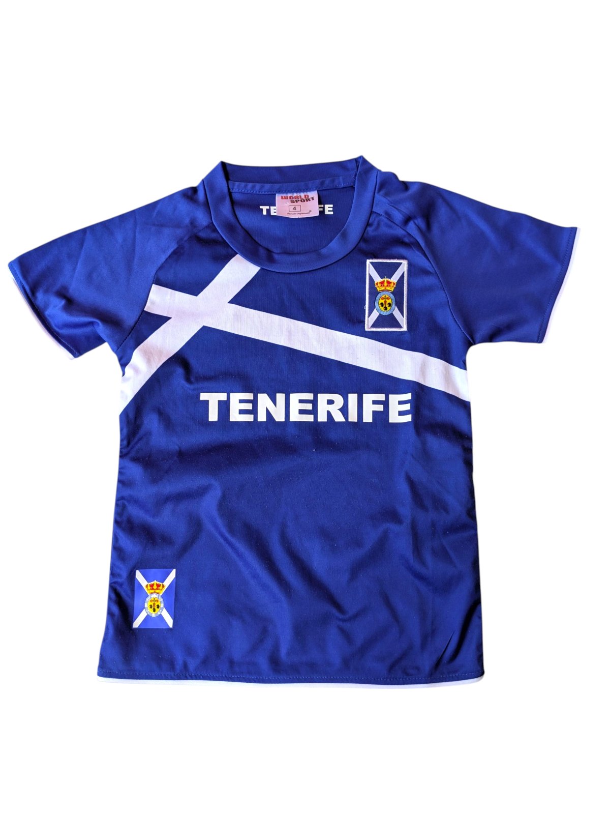 Modrý dres Tenerife pro kluky secondhand World Sport