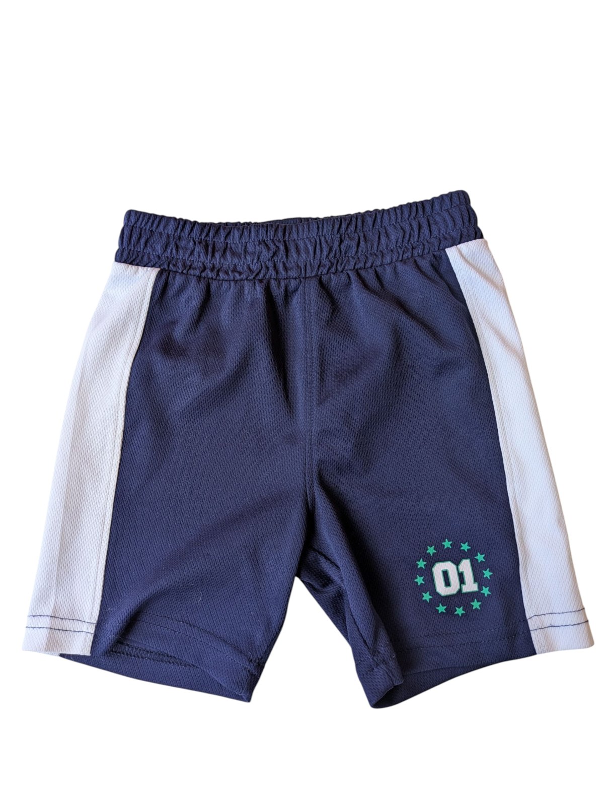 Modro bílé sportovní kraťasy pro kluky secondhand Primark