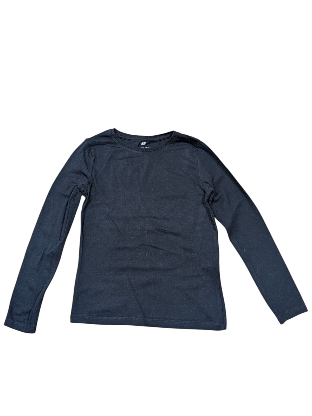 Černé elastické triko pro holky secondhand H&M