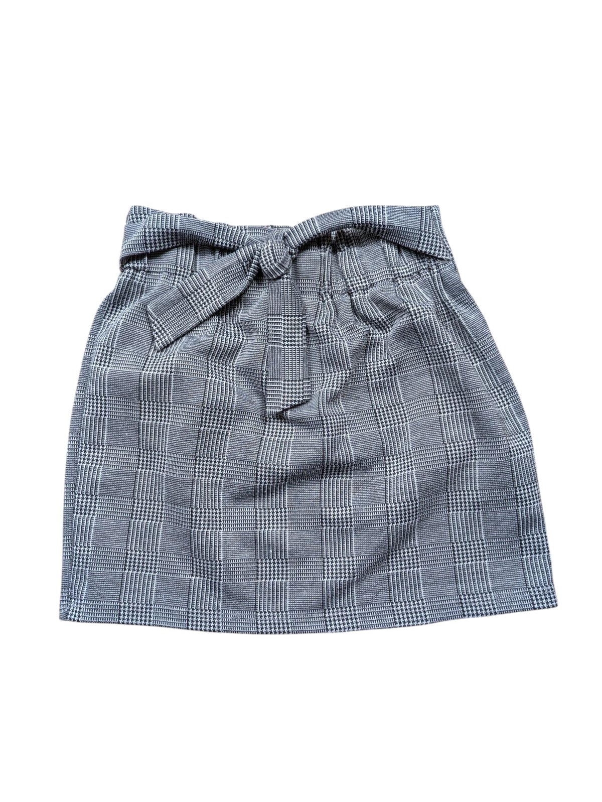 Šedá sukně kostkovaná pro holky secondhand Primark