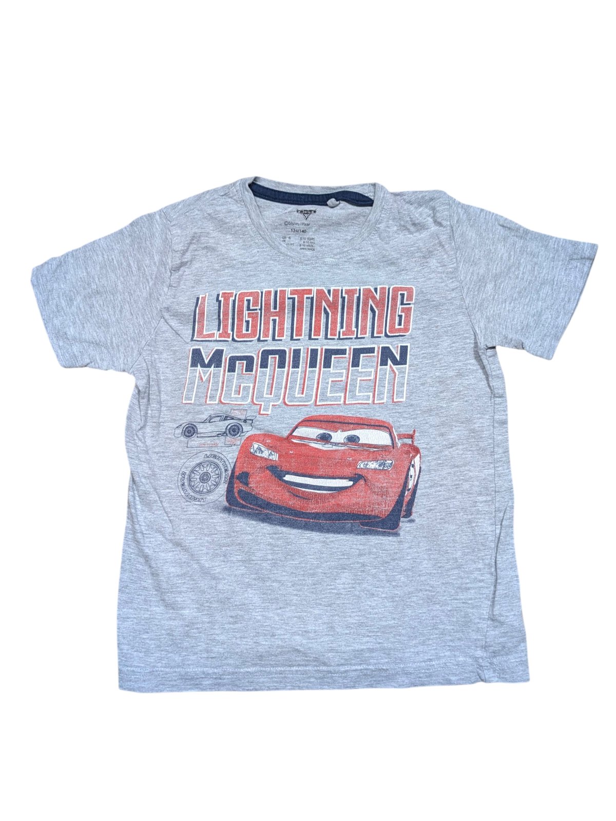 Šedé triko Auta pro kluky secondhand Disney