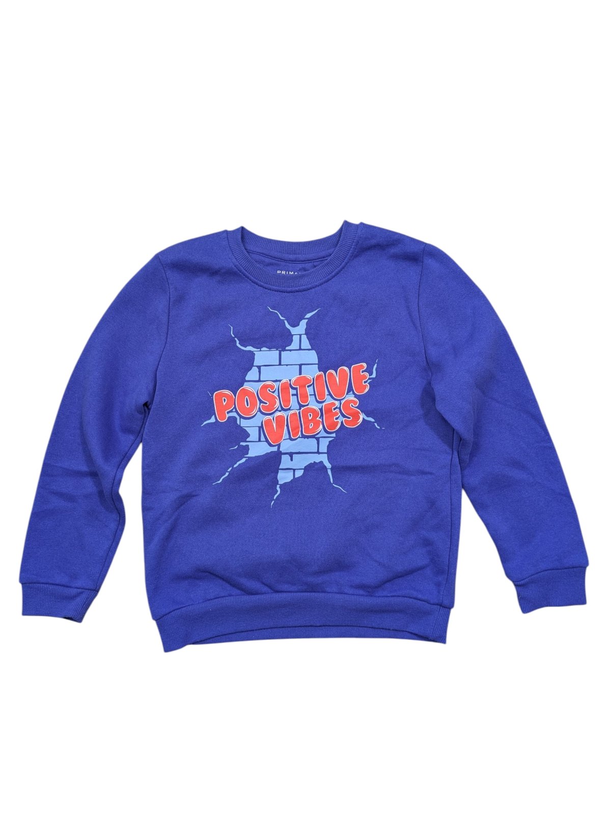 Modrá mikina s obrázkem pro kluky secondhand Primark