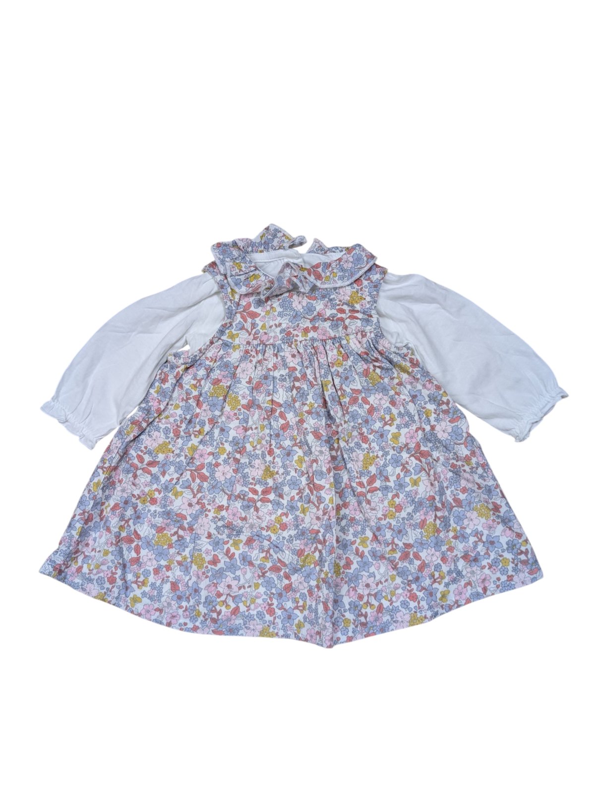 Kytkované šaty s dlouhým rukávem pro holky secondhand Nutmeg