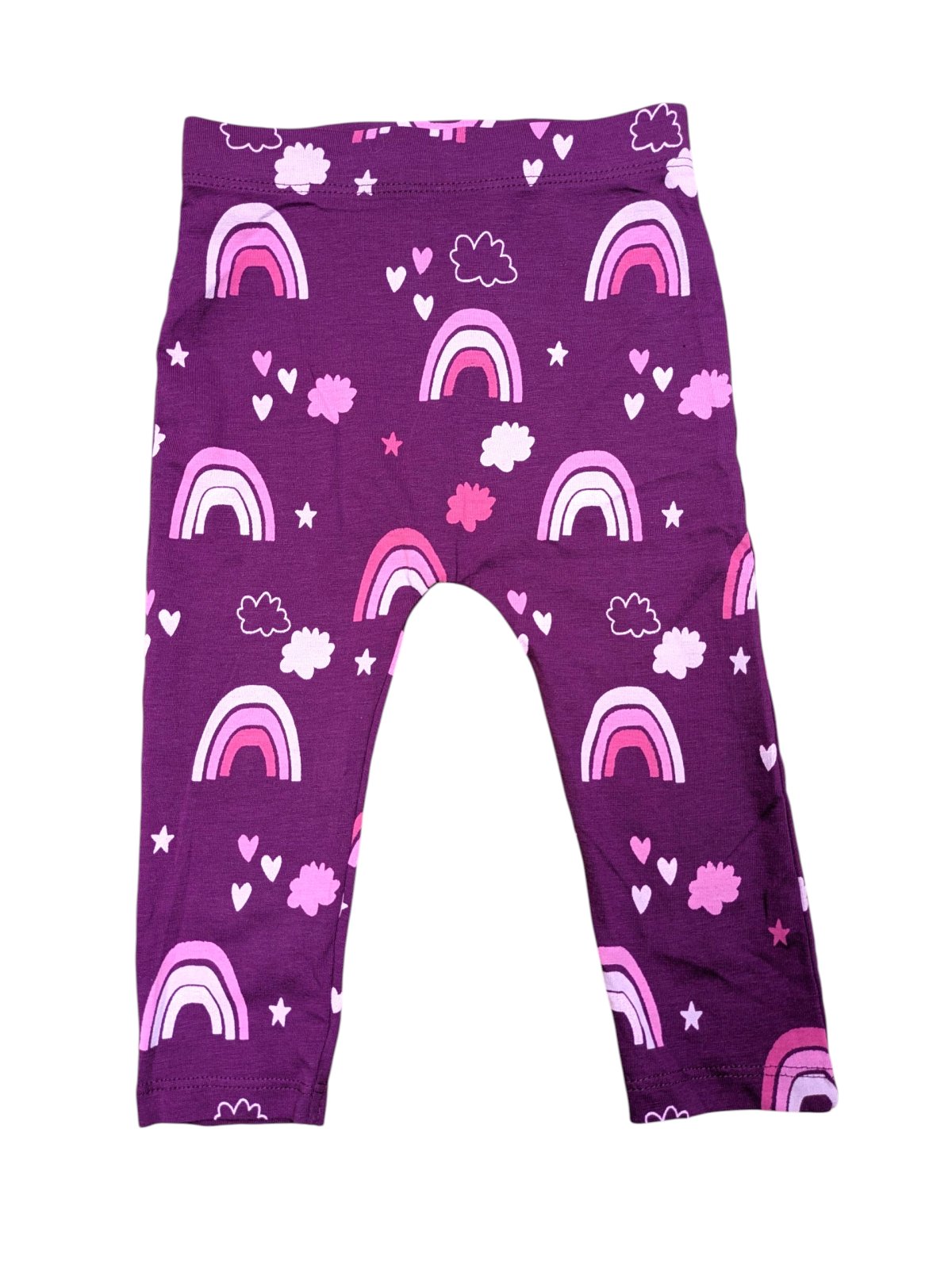 Vínové kalhoty s obrázky pro holky outlet George