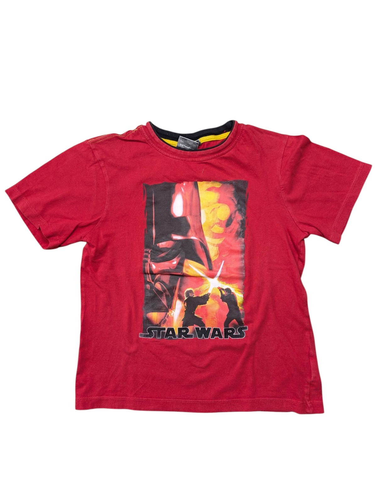 Červené triko Star Wars pro kluky secondhand 