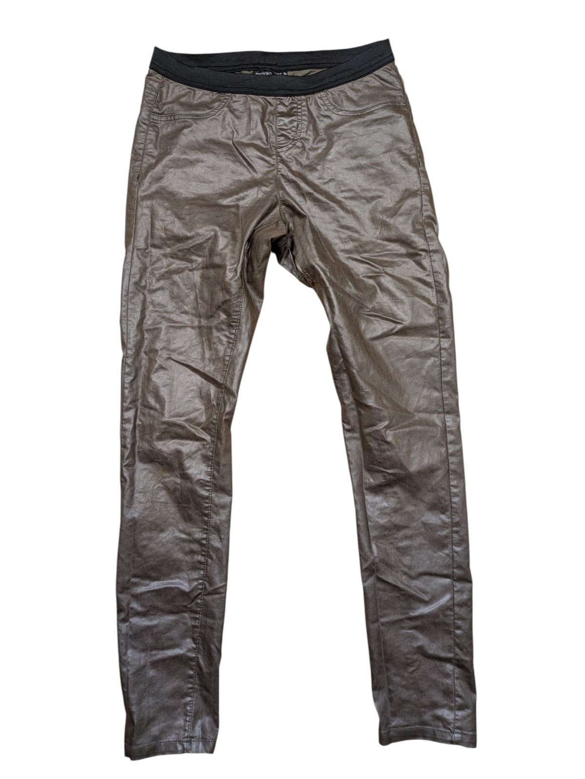 Koženkové kalhoty pro holky secondhand esmara