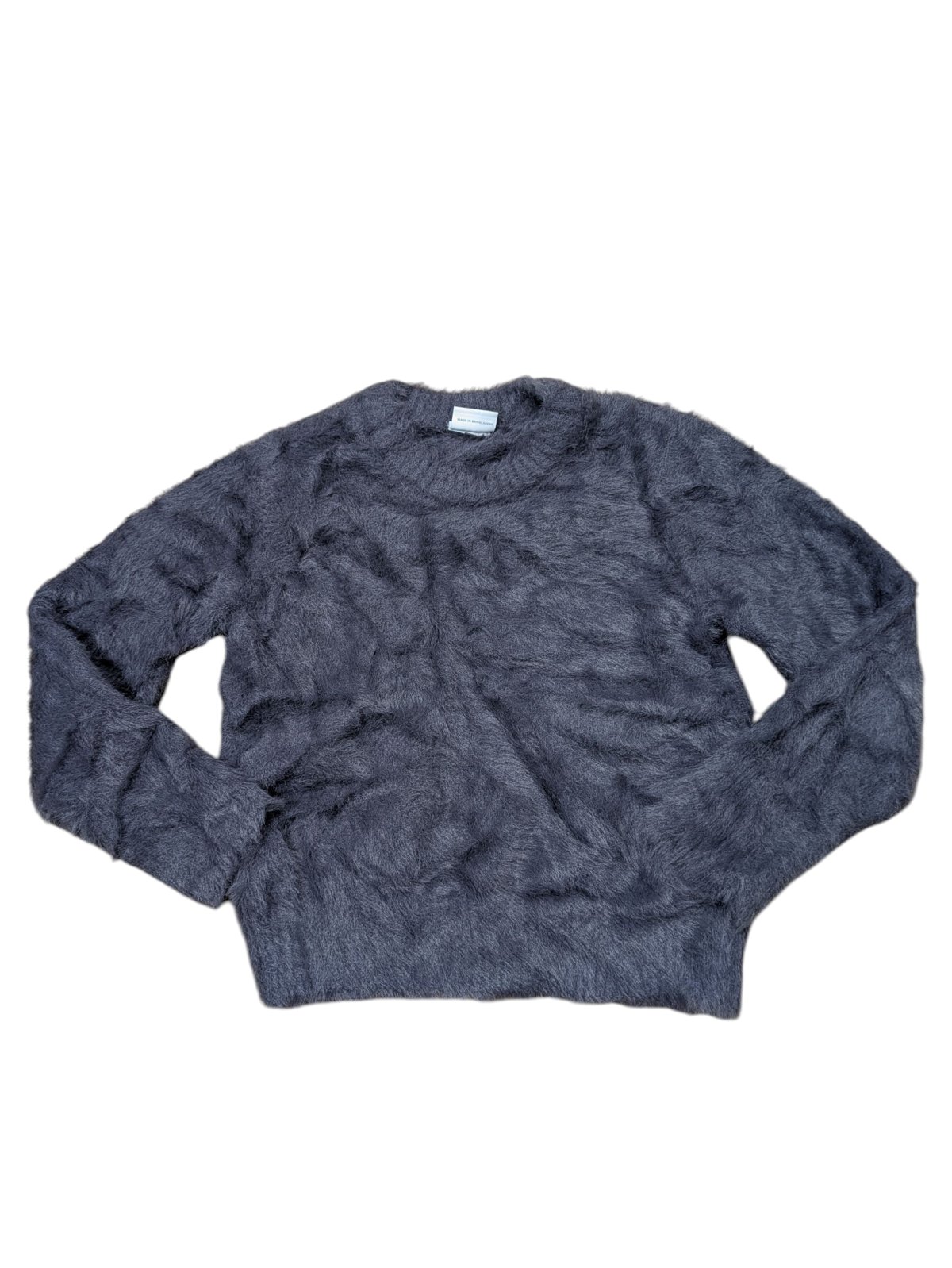 Šedý chlupatý setr pro holky secondhand Next