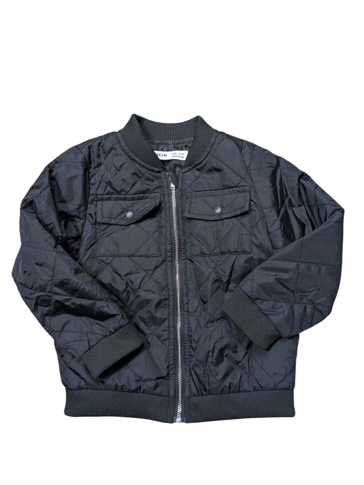 Černá bunda pro kluky secondhand Shein