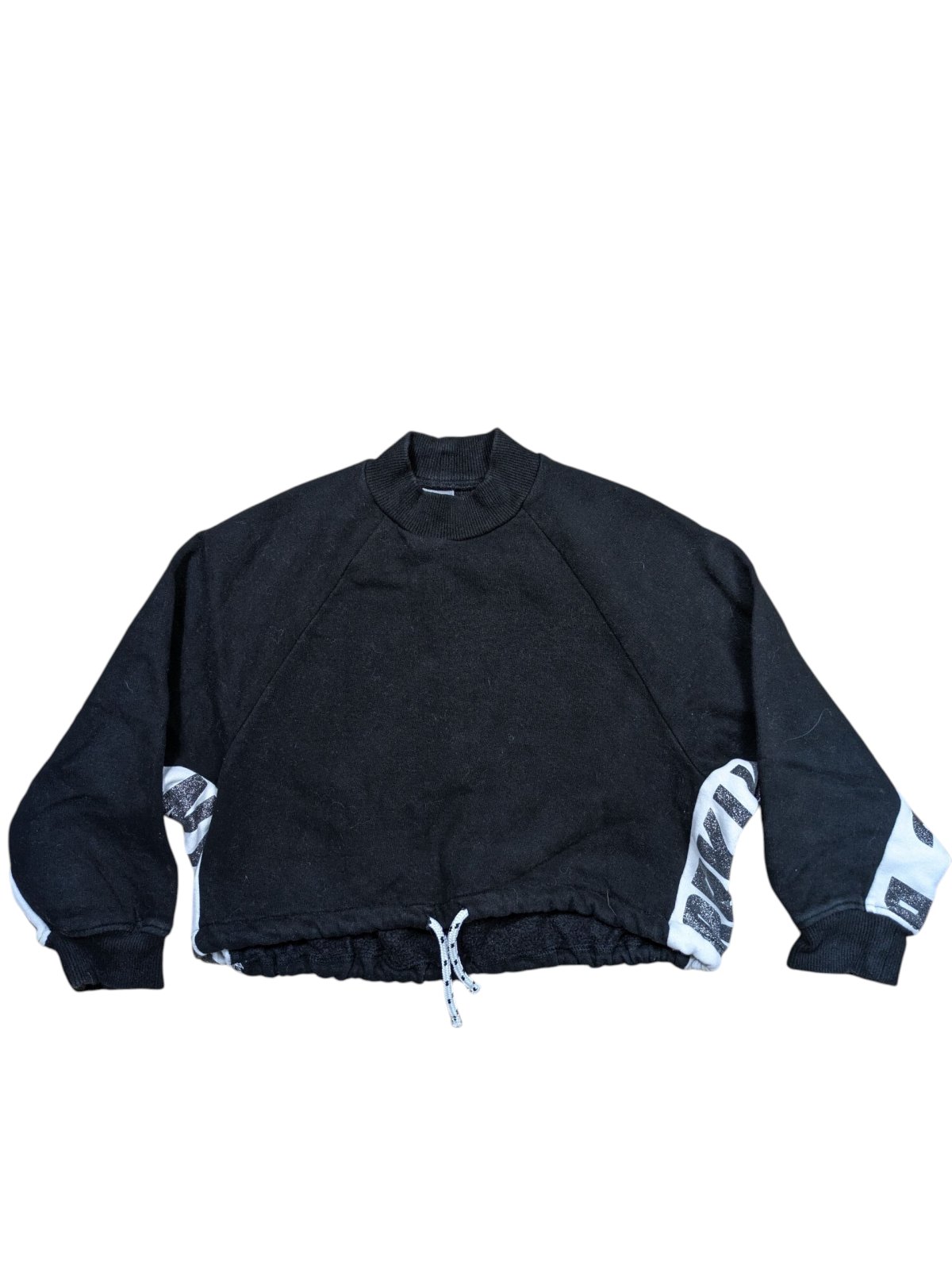 Černo bílá mikina pro holky secondhand Next