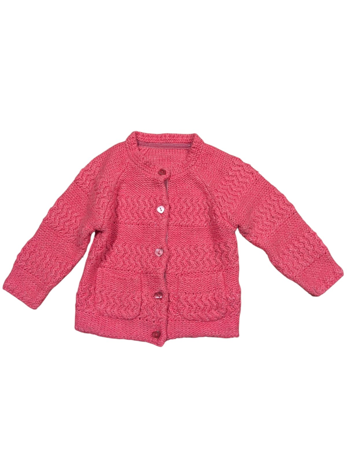 Růžový svetr pro holky secondhand mothercare