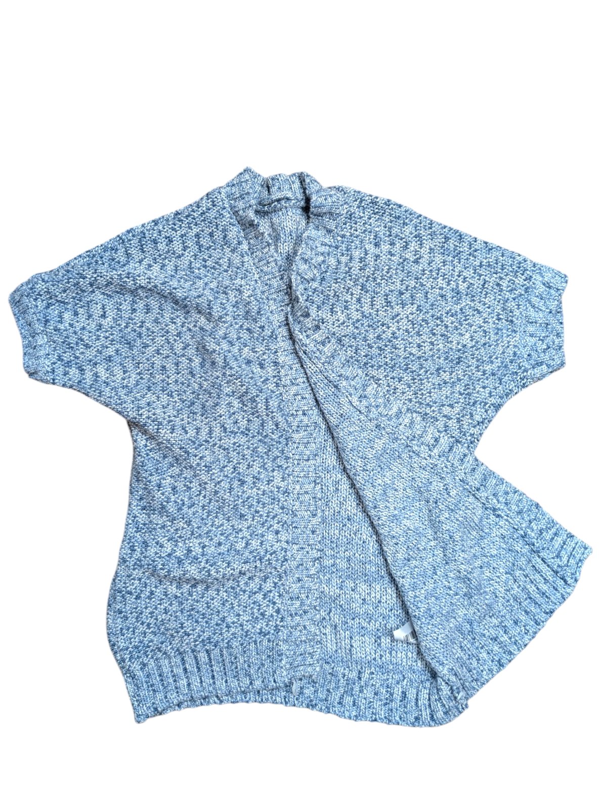 Modro bílý svetrový přehoz pro holky secondhand Nutmeg