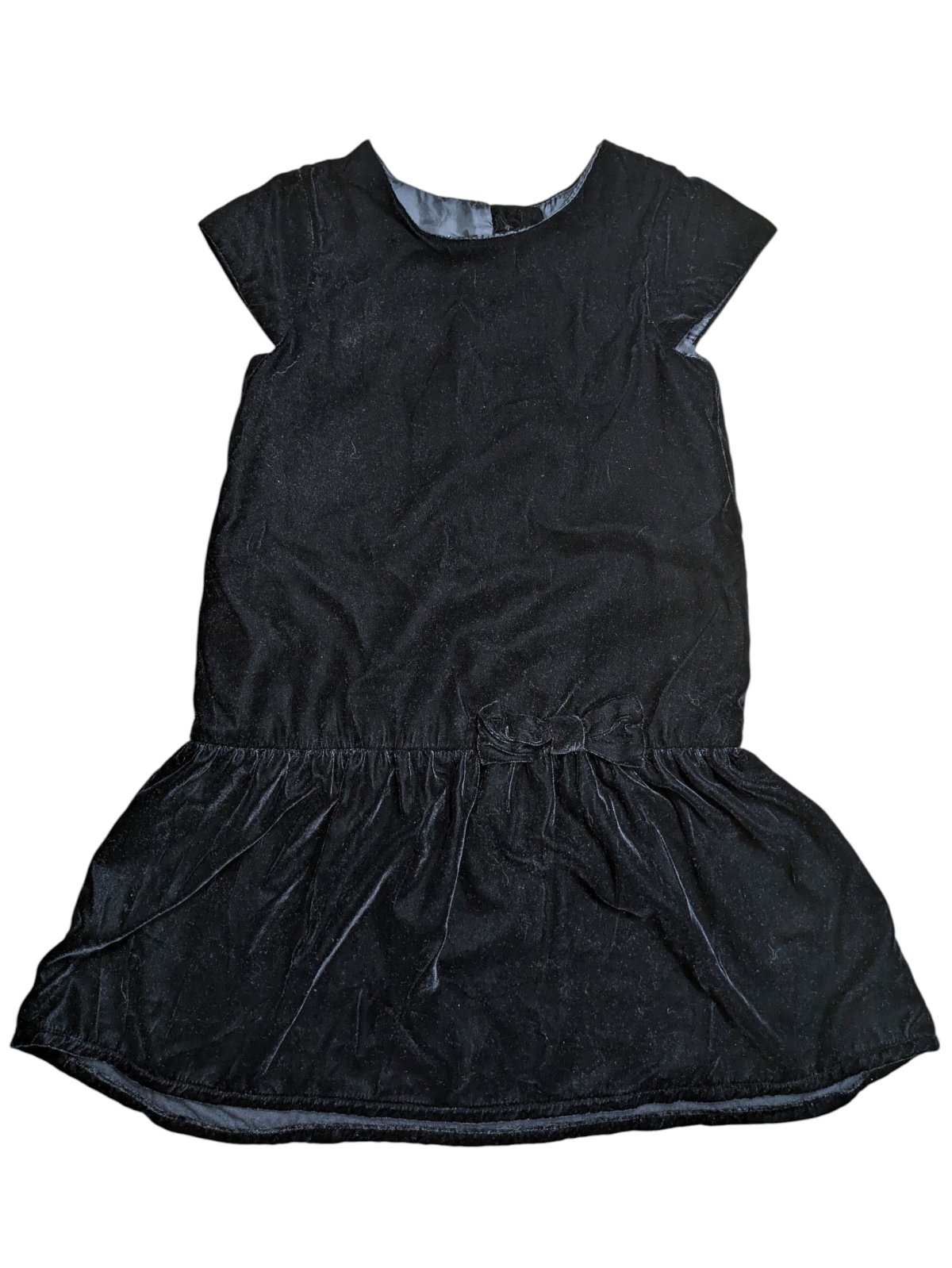 Černé semišové šaty secondhand H&M