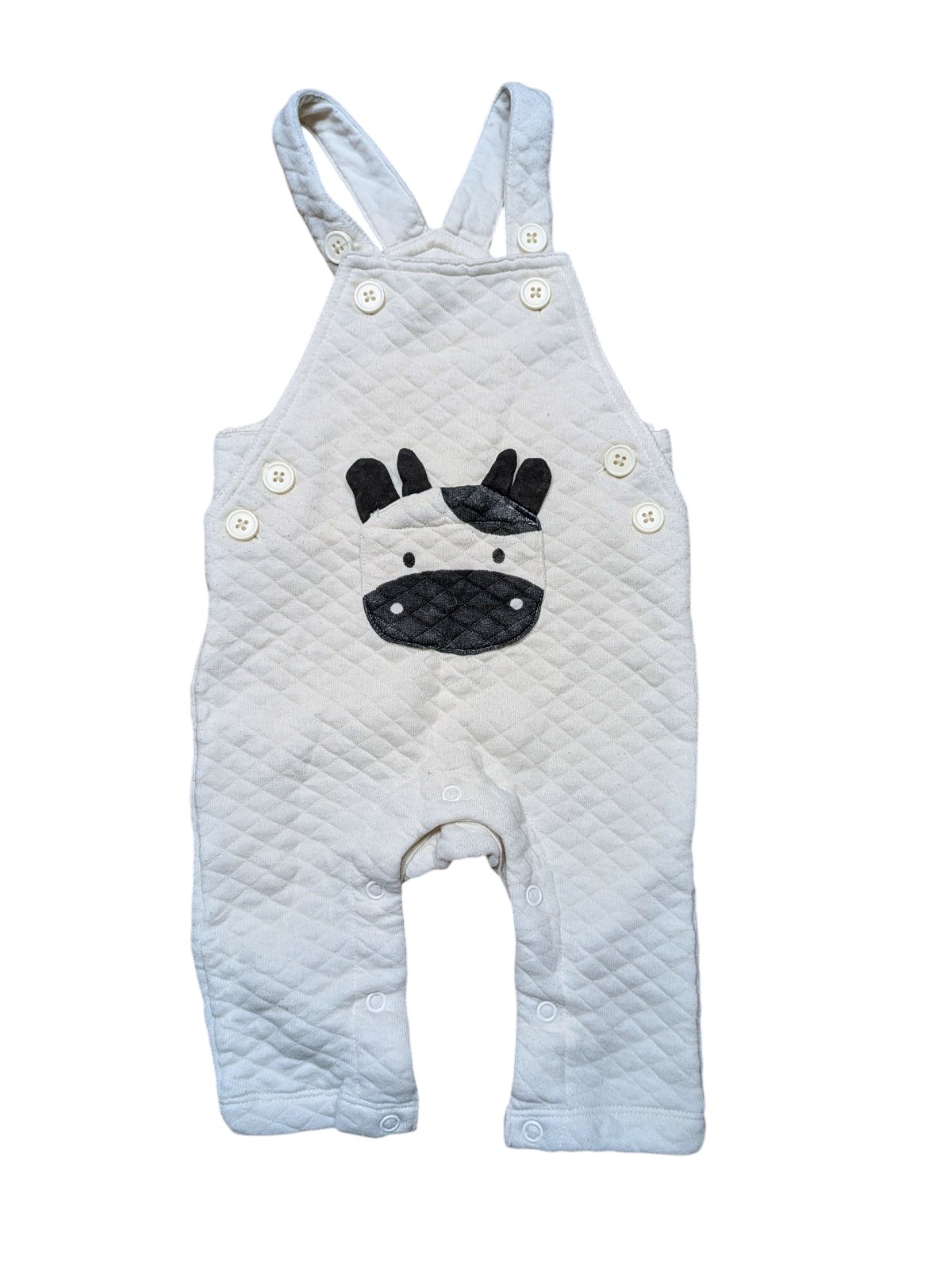 Bílý overal s obrázkem pro kluky secondhand Matalan