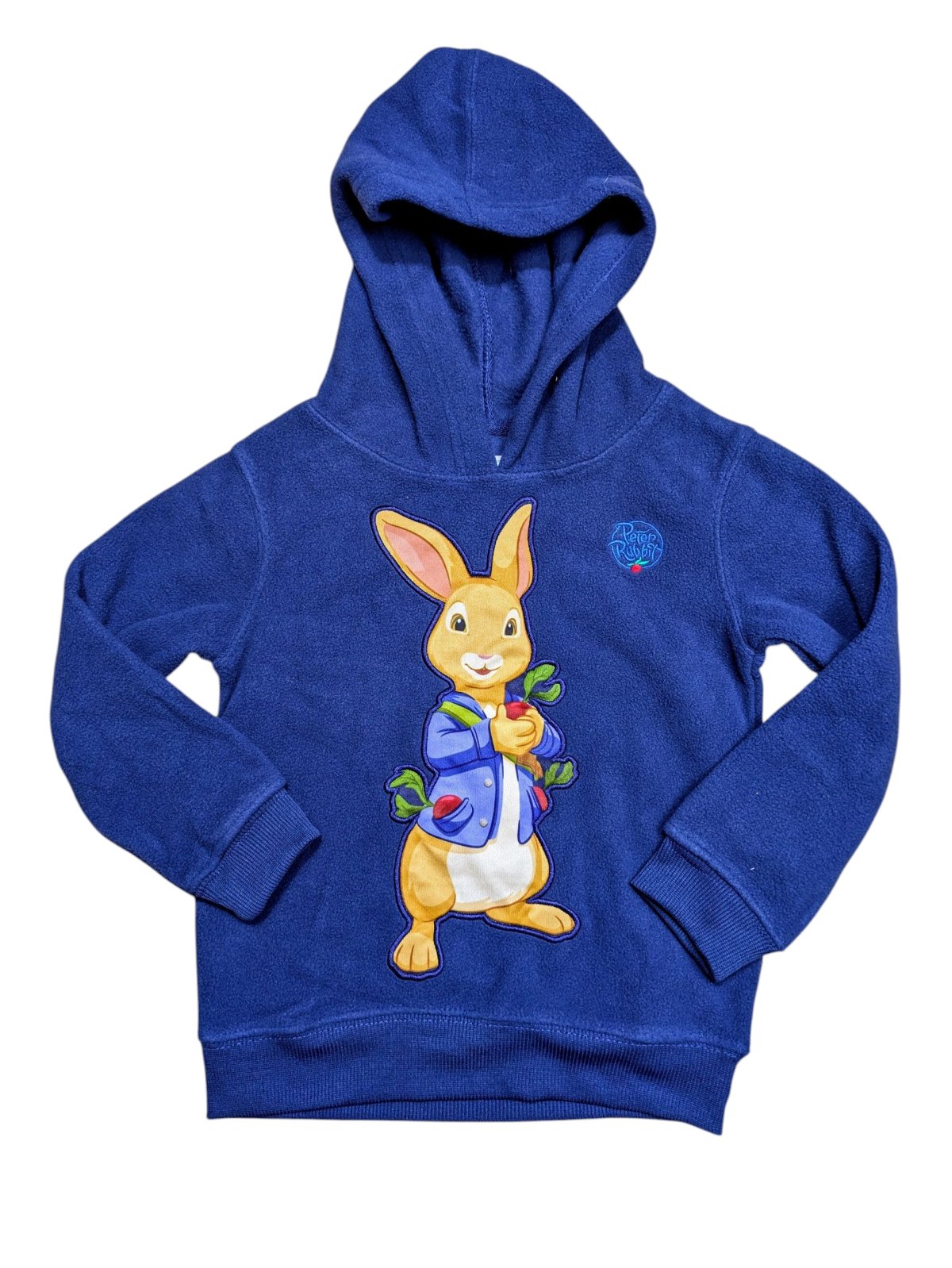 Modrá fleecová mikina pro kluky s králíčkem secondhand Peter Rabbit