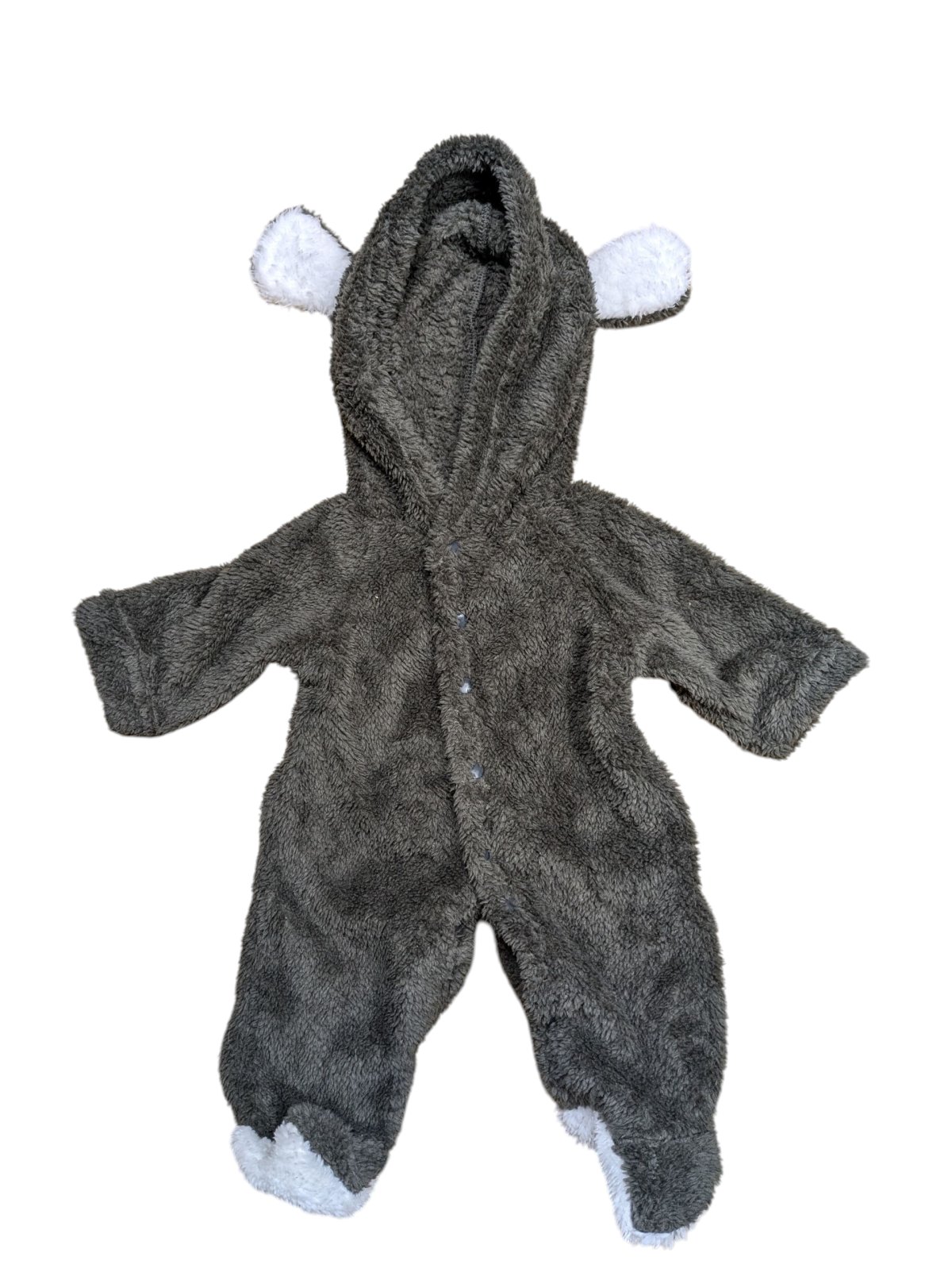 Šedé teplé dupačky pro kluky secondhand 