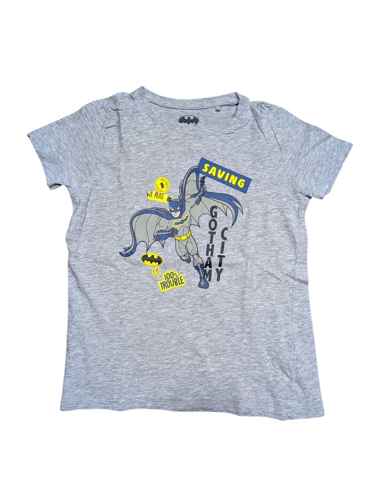 Šedé triko Batman pro kluky secondhand Sinsay