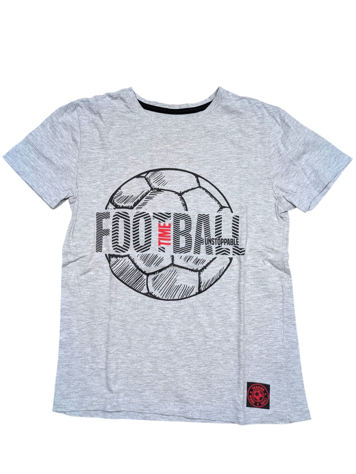 Šedé triko s obrázkem míče pro kluky secondhand Destination