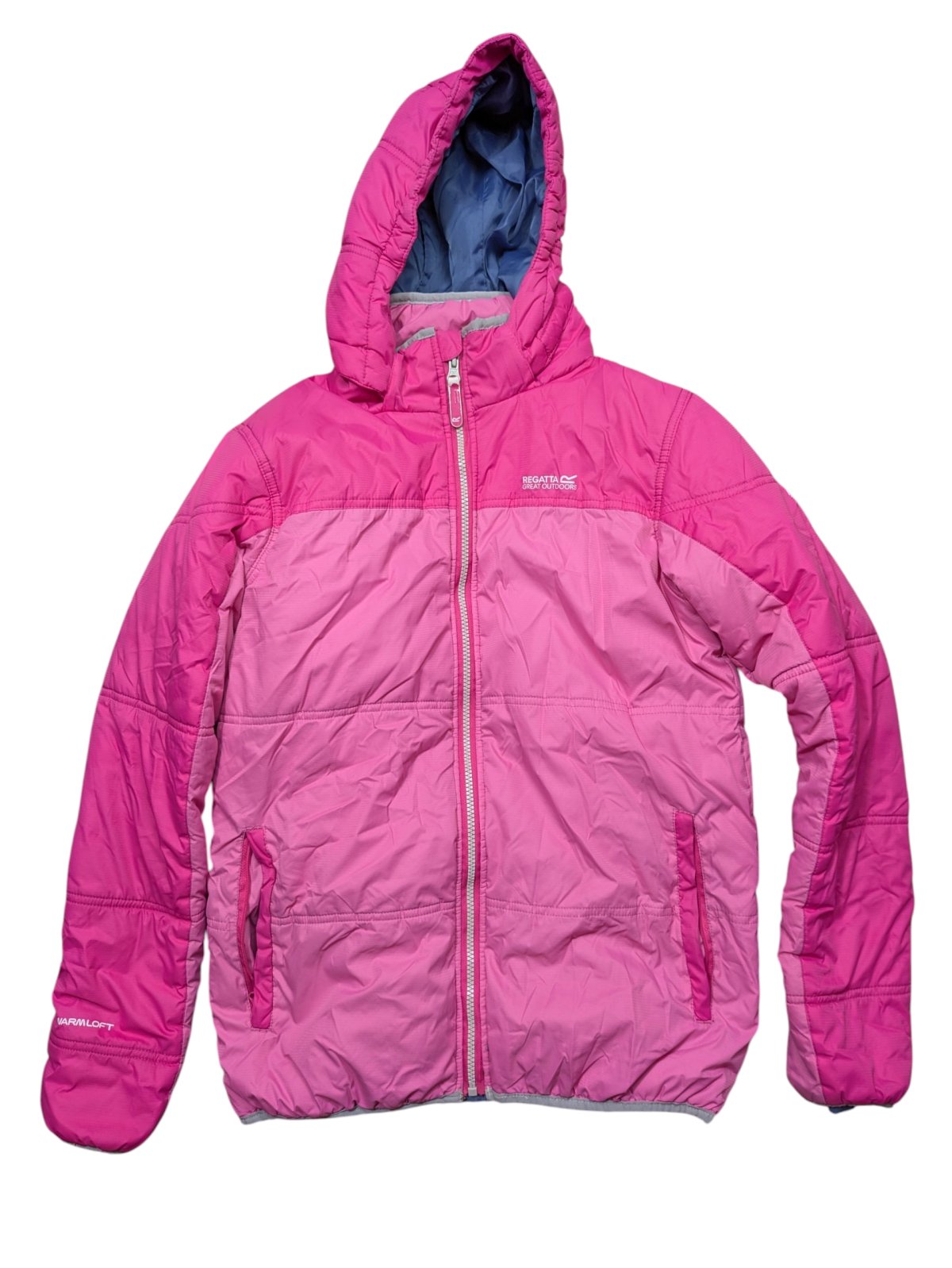 Růžová zimní bunda pro holky secondhand Regatta