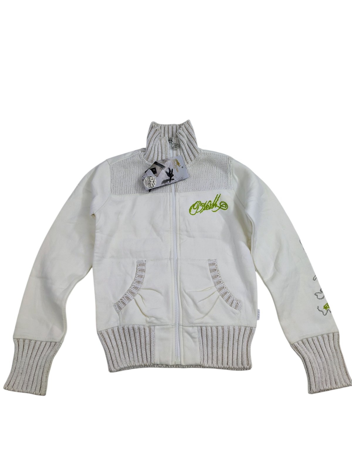 Bílá zateplená mikina pro kluky Outlet 