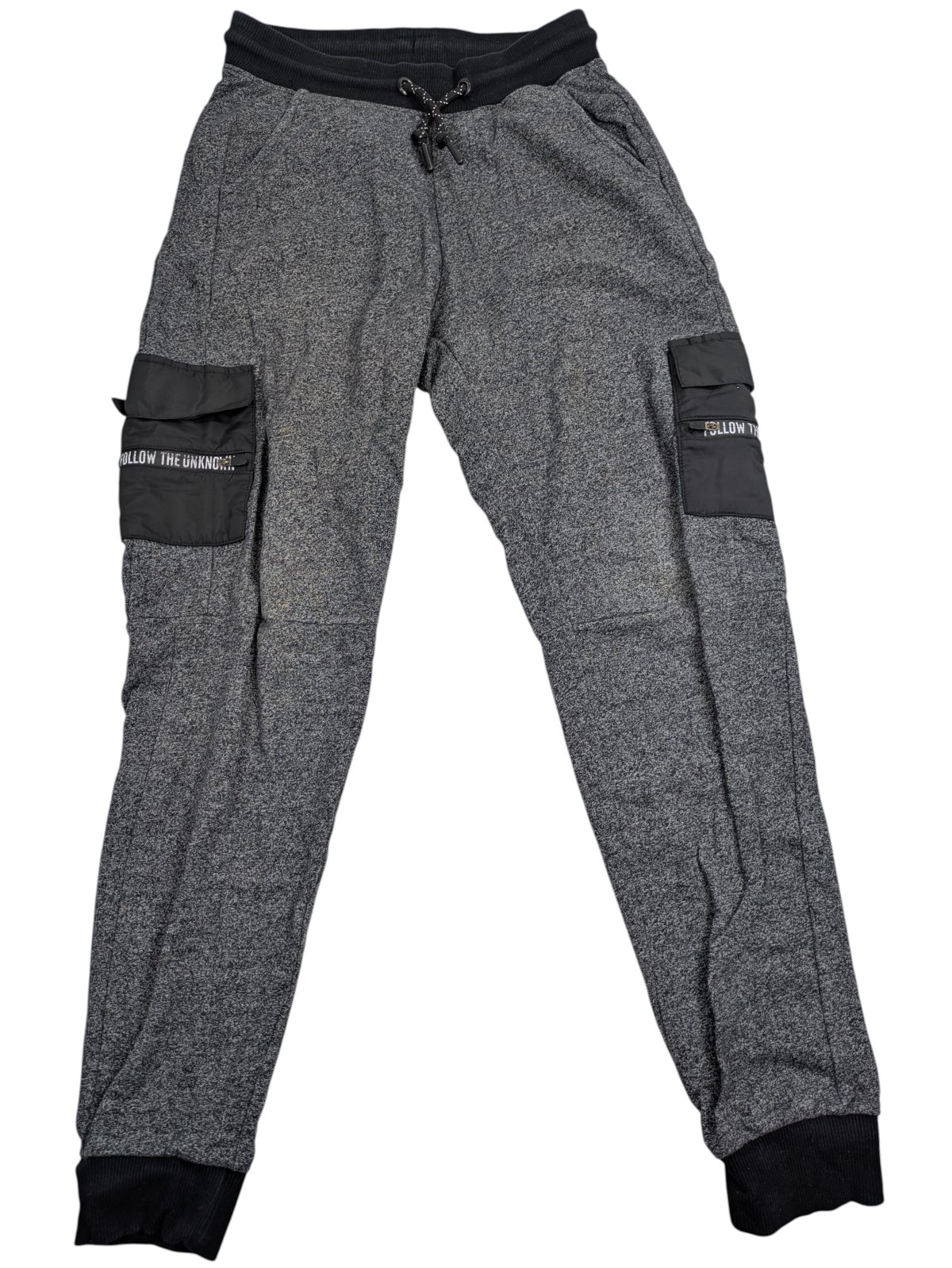 Tmavě šedé tepláky pro kluky secondhand 