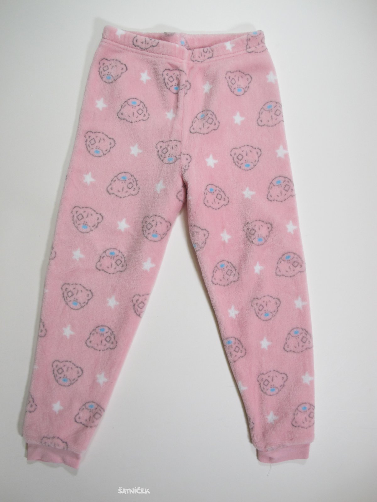 Fleesové pyžamové kalhoty s medvídky secondhand