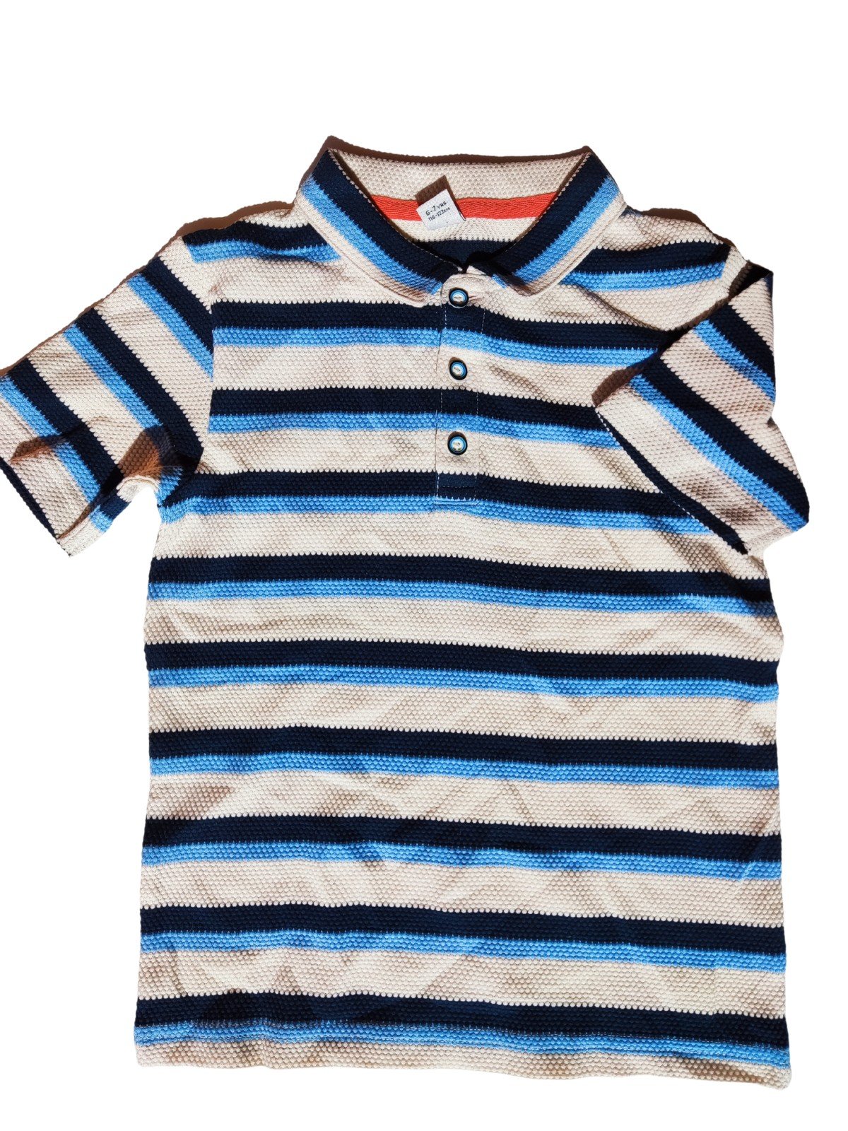 Pruhovaná polokošile pro kluky secondhand TU