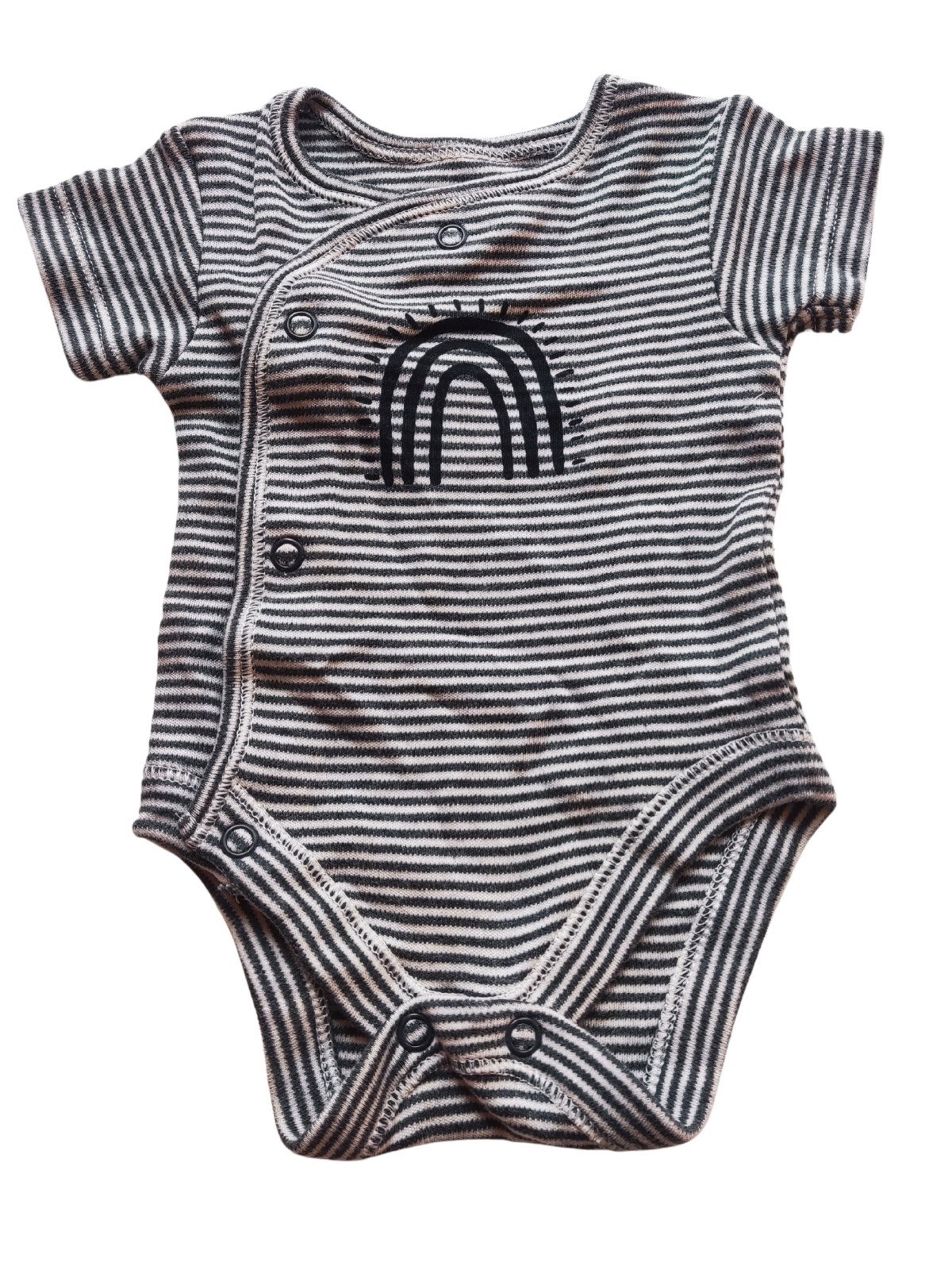 Tmavé pruhované body pro kluky secondhand George