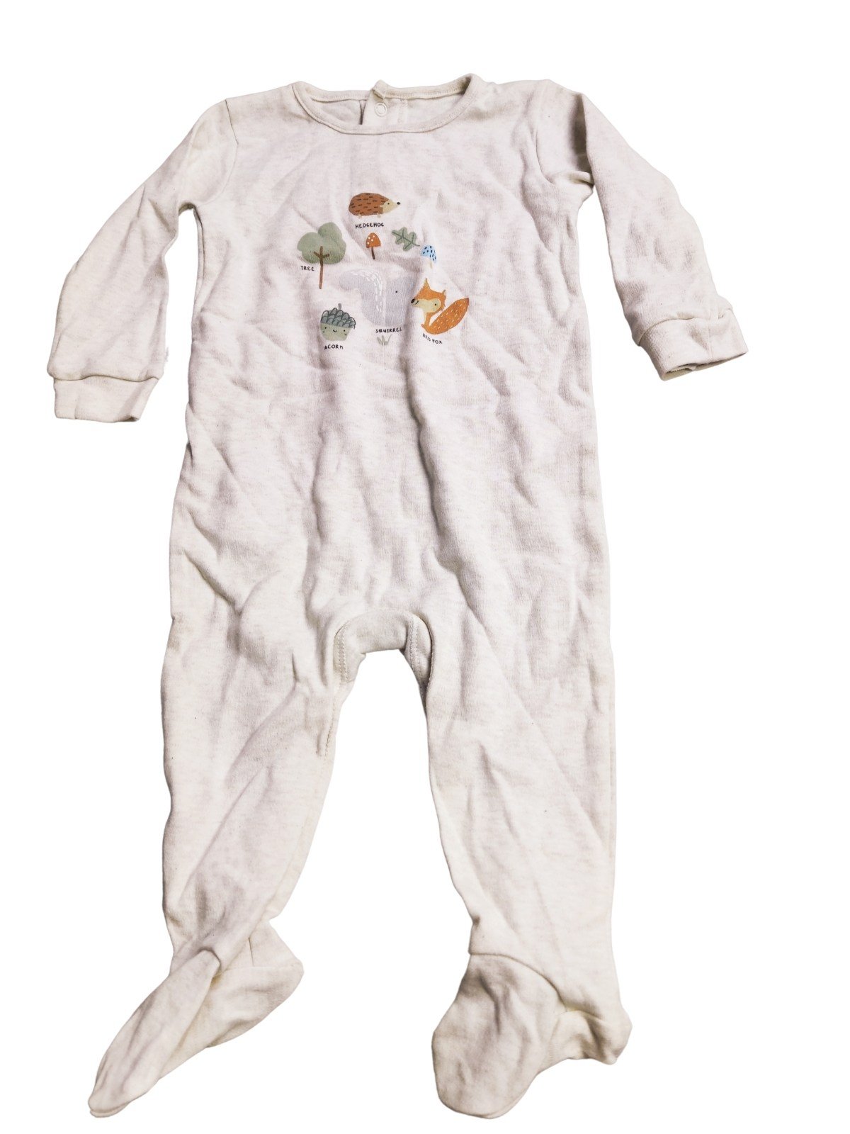 Světlé dupačky s obrázkem pro kluky outlet Baby