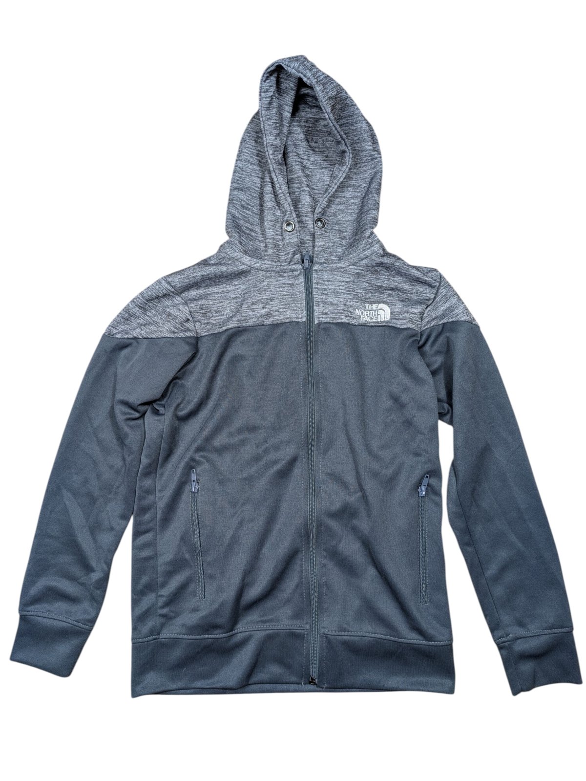 Šedá mikina pro kluky secondhand The North Face