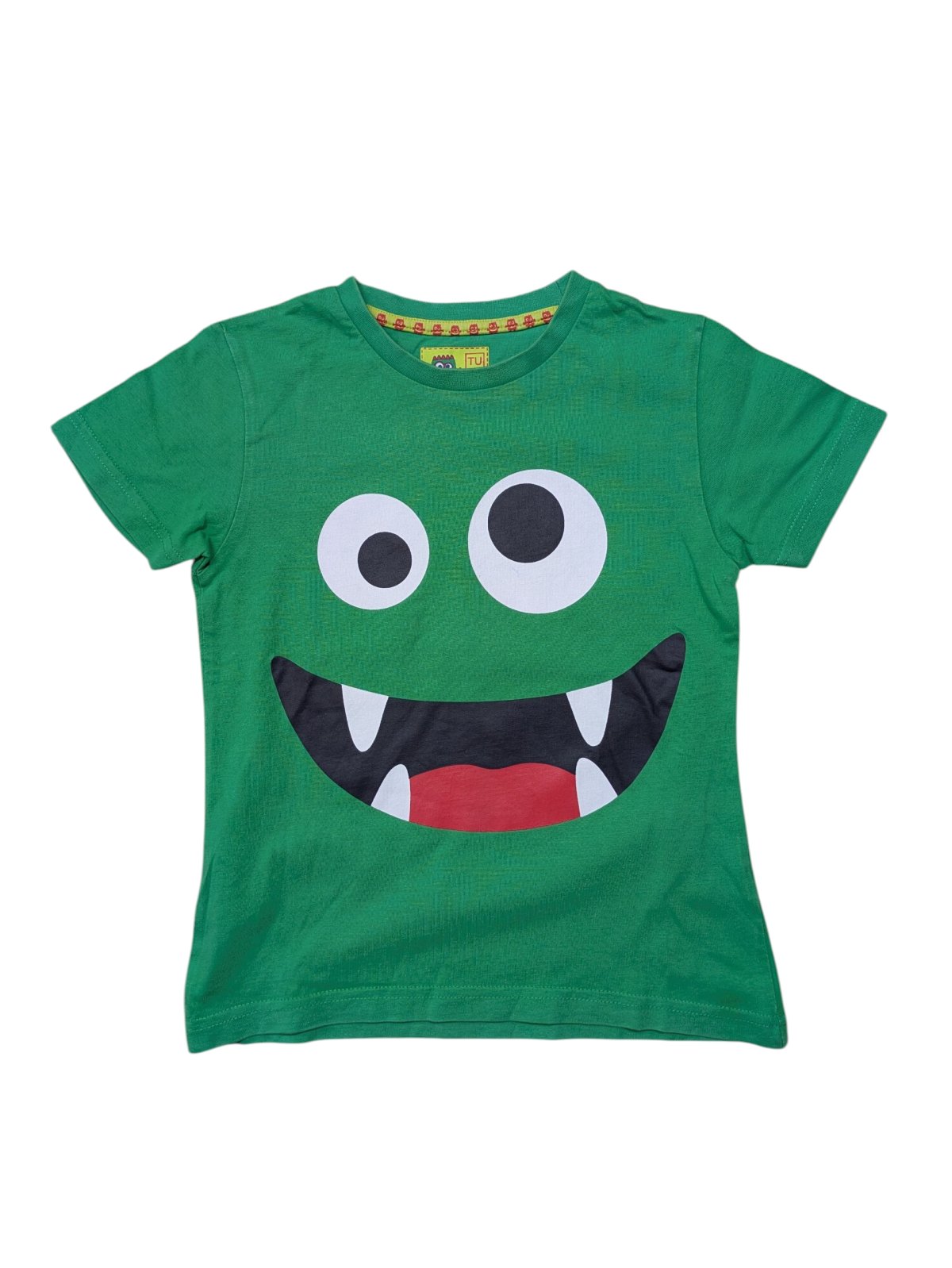 Zelené triko s obrázkem pro kluky secondhand TU