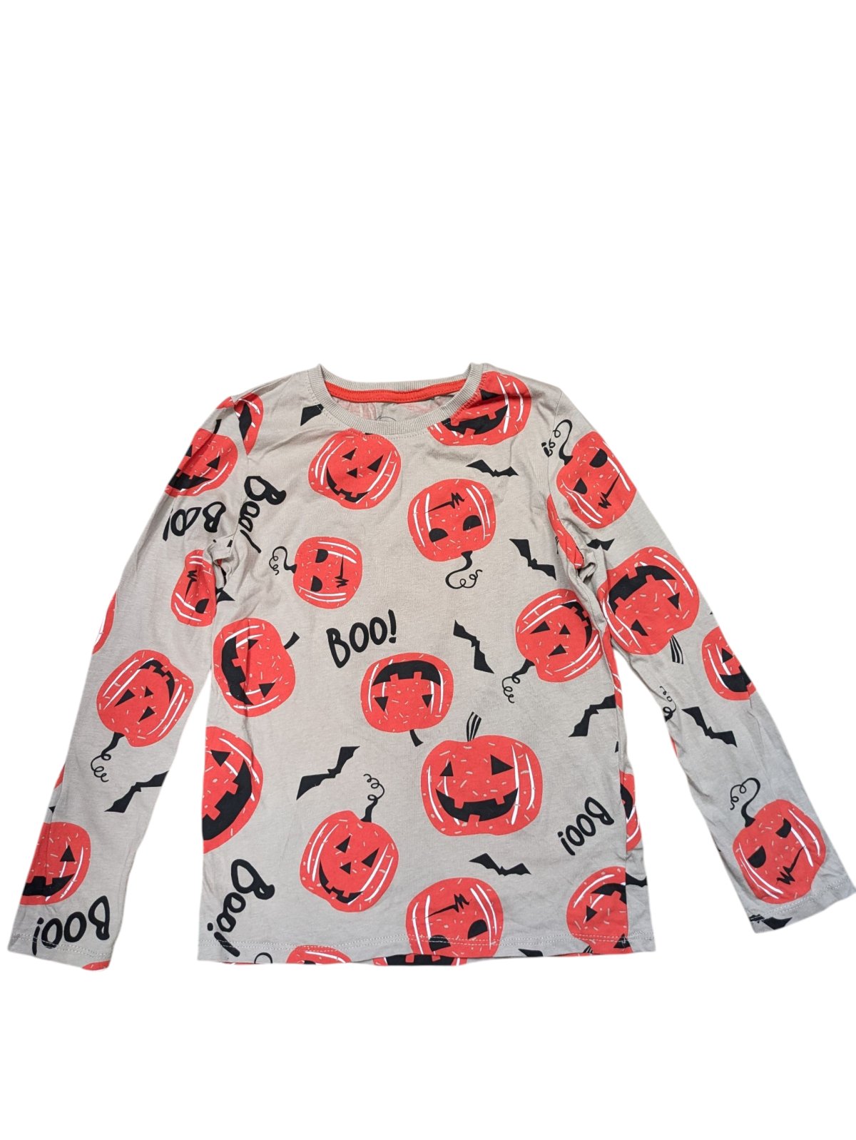 Světlé triko s obrázky na Halloween pro kluky secondhand little kids