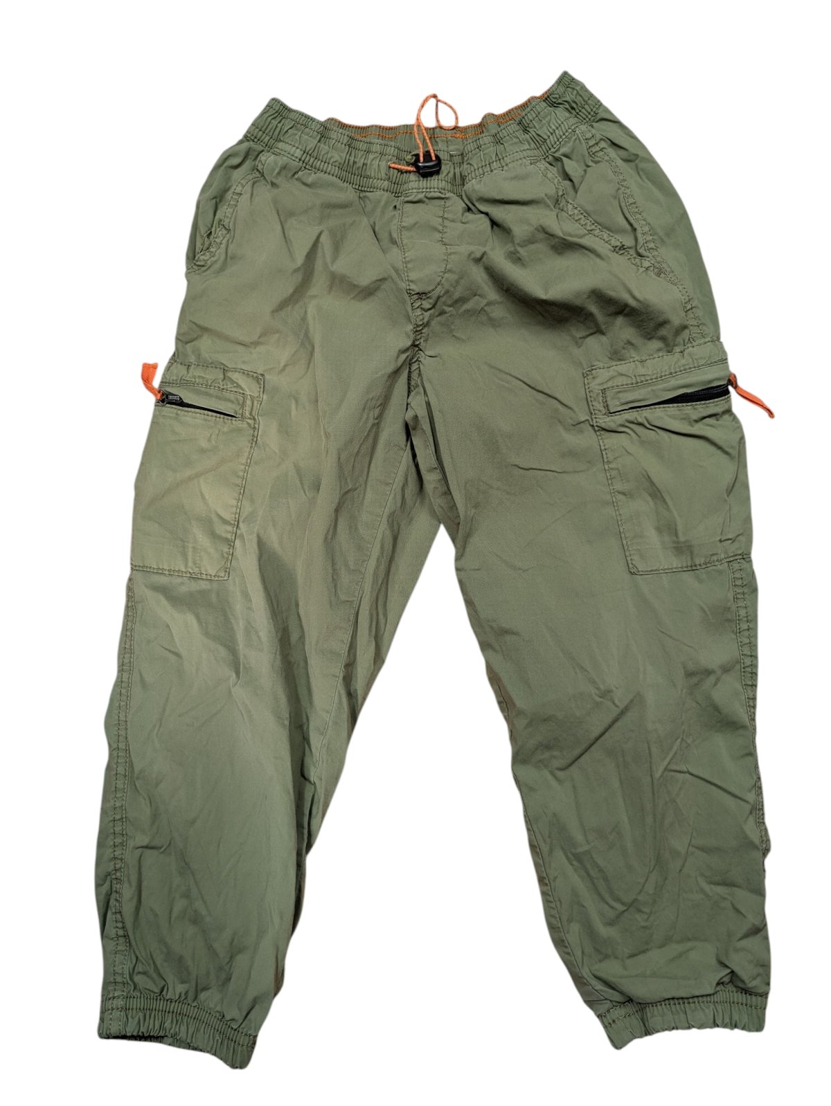 Zelené teplé kalhot jogger pro kluky H&M